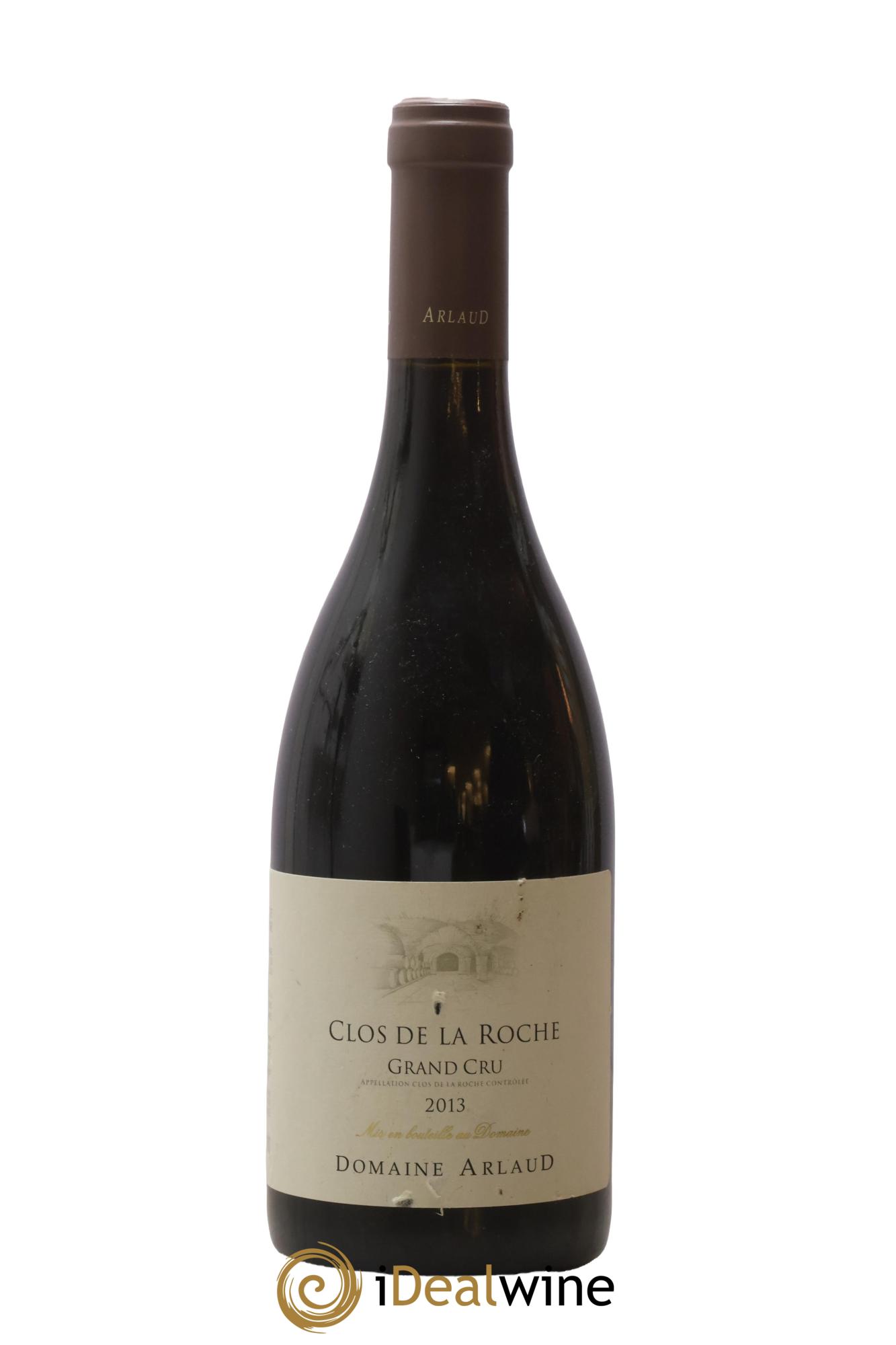 Clos de la Roche Grand Cru Arlaud 2013 - Lot de 1 bouteille - 0