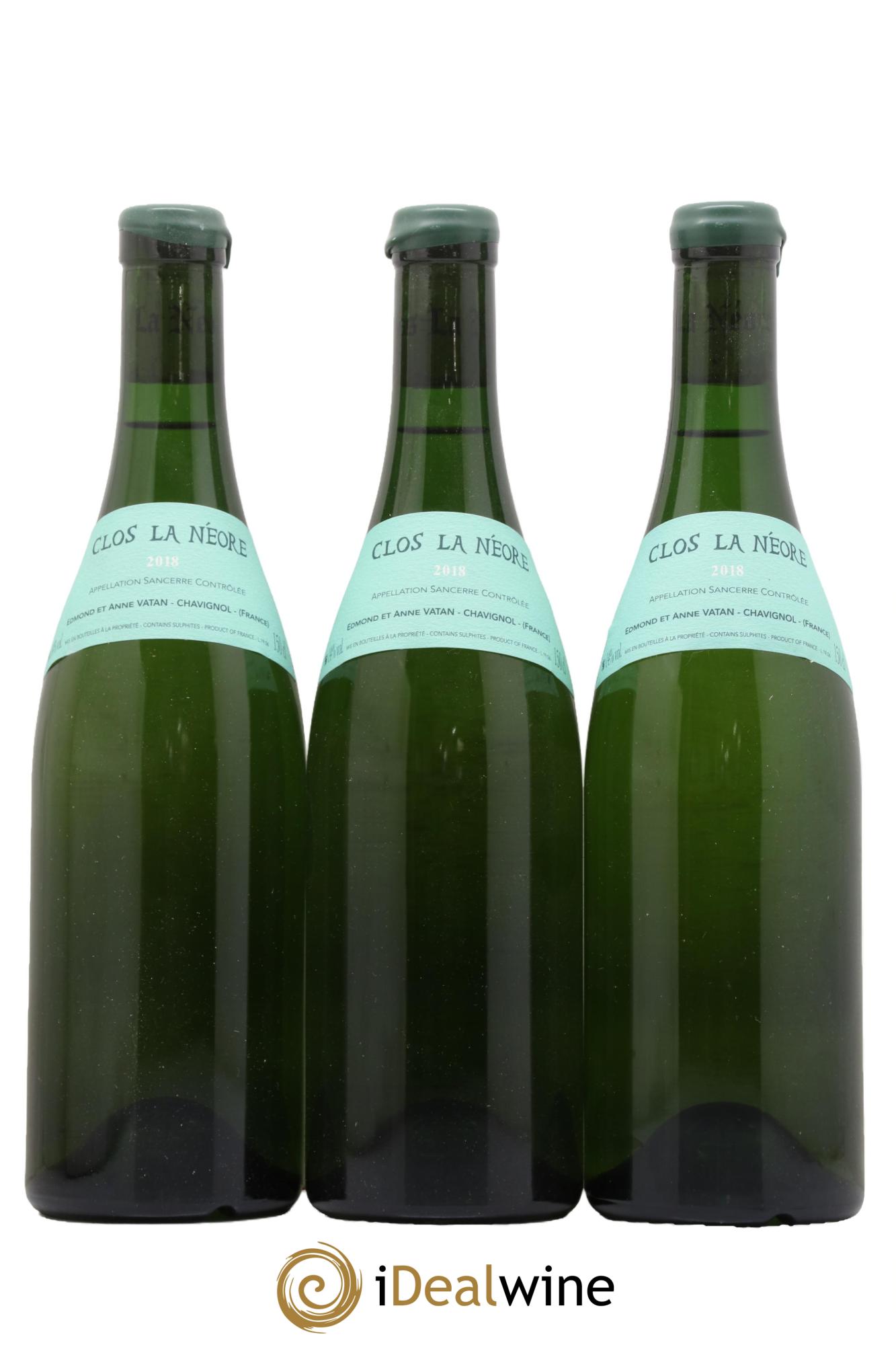 Sancerre Clos la Neore Edmond Vatan 2018 - Lot de 3 bouteilles - 0