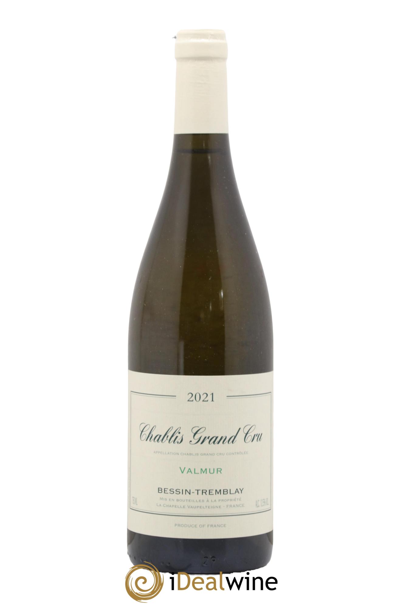 Chablis Grand Cru Valmur Bessin-Tremblay 2021 - Lot of 1 bottle - 0