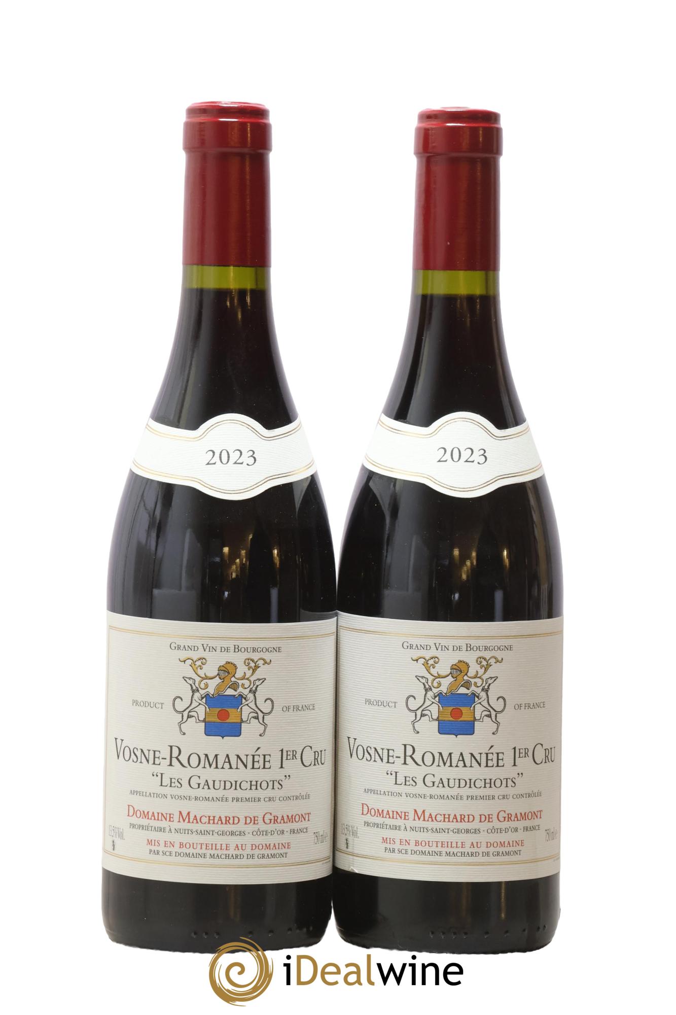 Vosne-Romanée 1er Cru Les Gaudichots Machard de Gramont 2023 - Lot of 2 bottles - 0