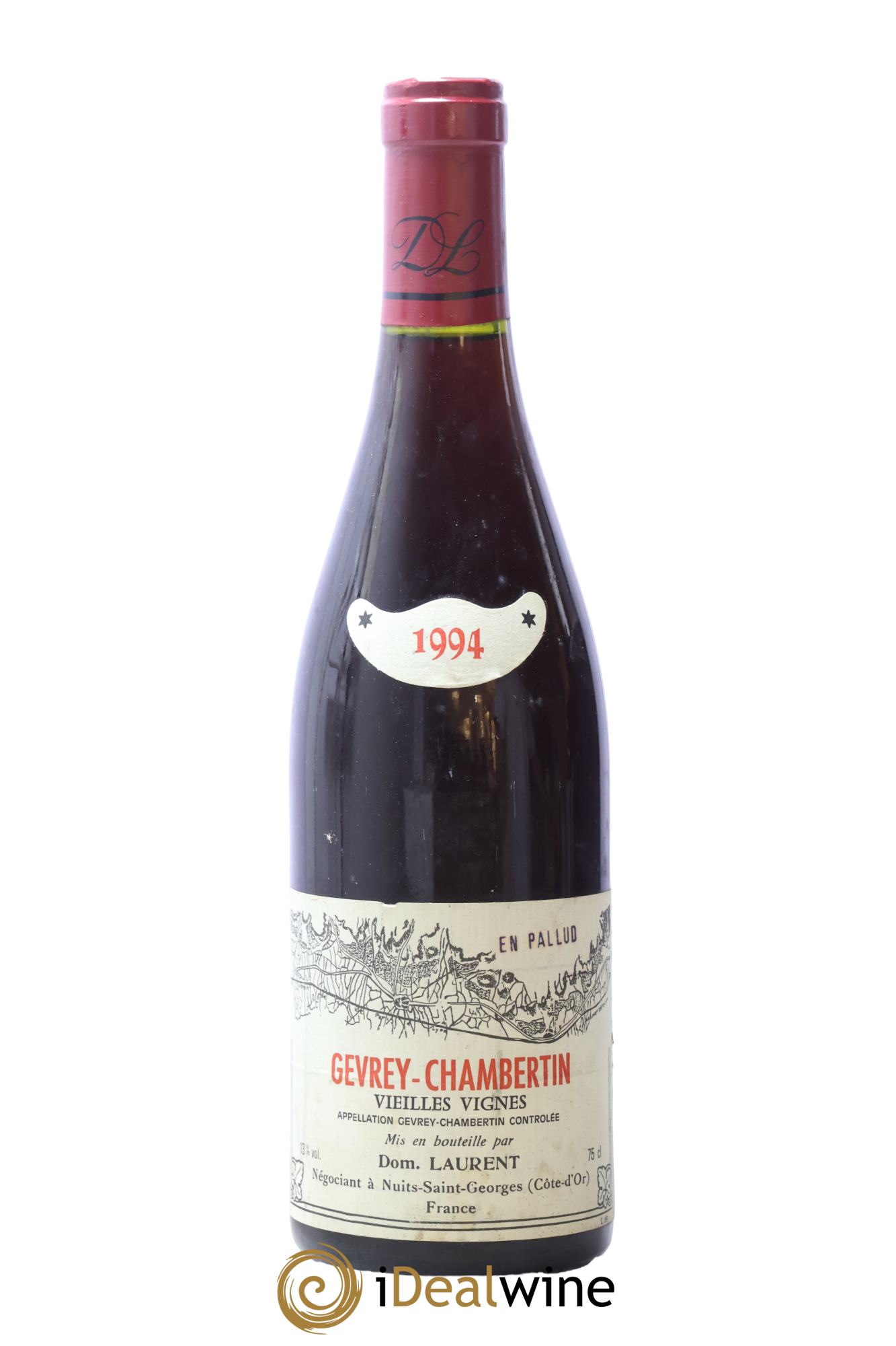 Gevrey-Chambertin En Pallud Vieilles vignes Dominique Laurent 1994 - Lot de 1 bouteille - 0