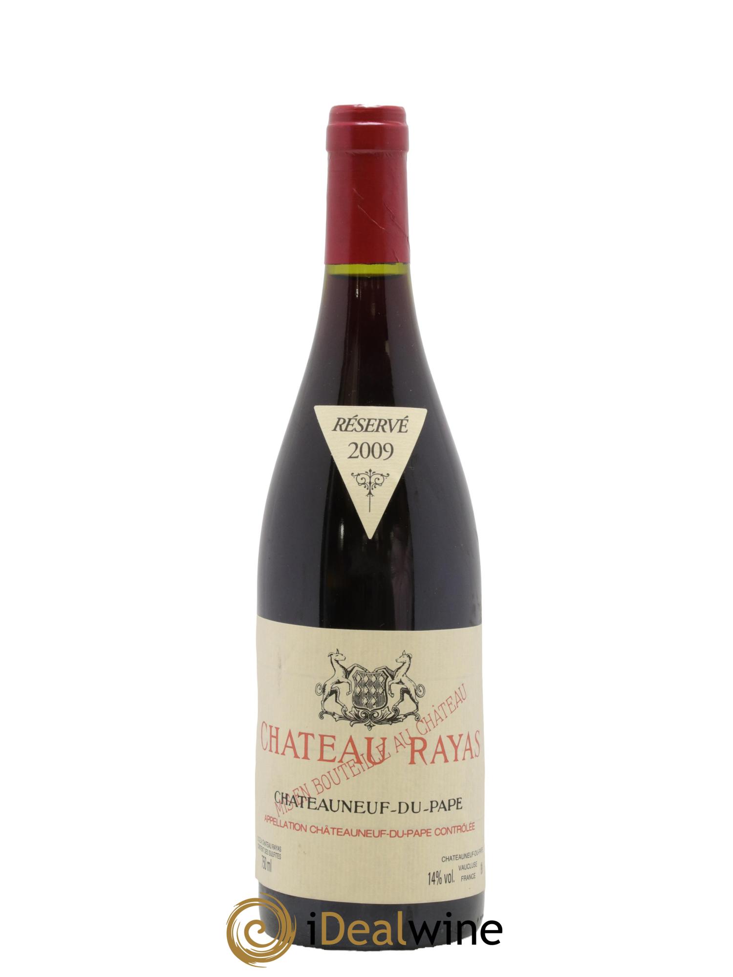 Châteauneuf-du-Pape Château Rayas Emmanuel Reynaud 2009 - Lot de 1 bouteille - 0
