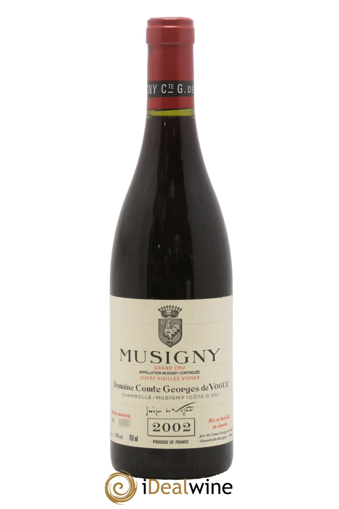 Musigny Grand Cru Cuvée Vieilles Vignes Comte Georges de Vogüé 2002 - Lotto di 1 bottiglia - 0