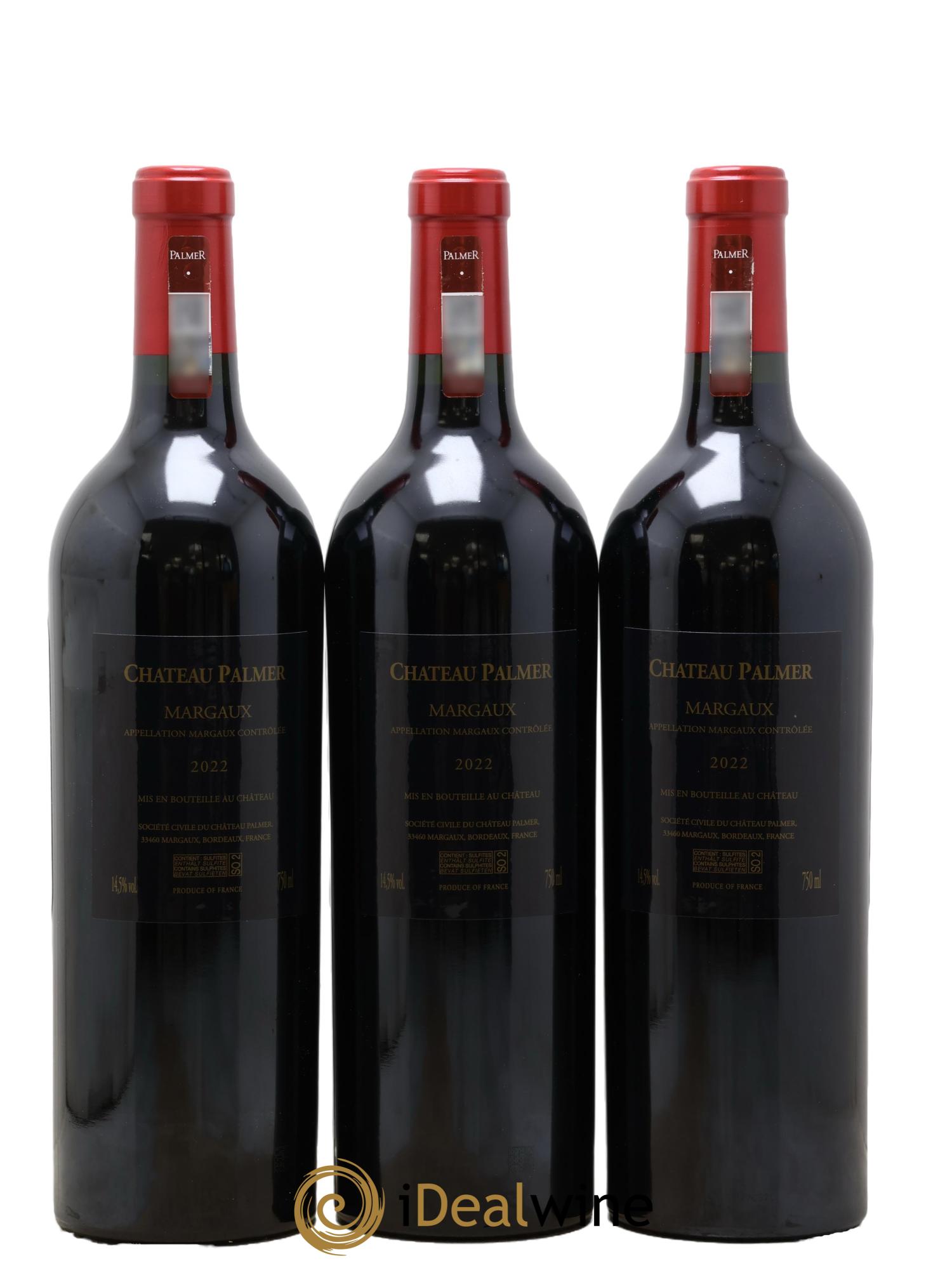 Château Palmer 3ème Grand Cru Classé 2022 - Lotto di 6 bottiglie - 4