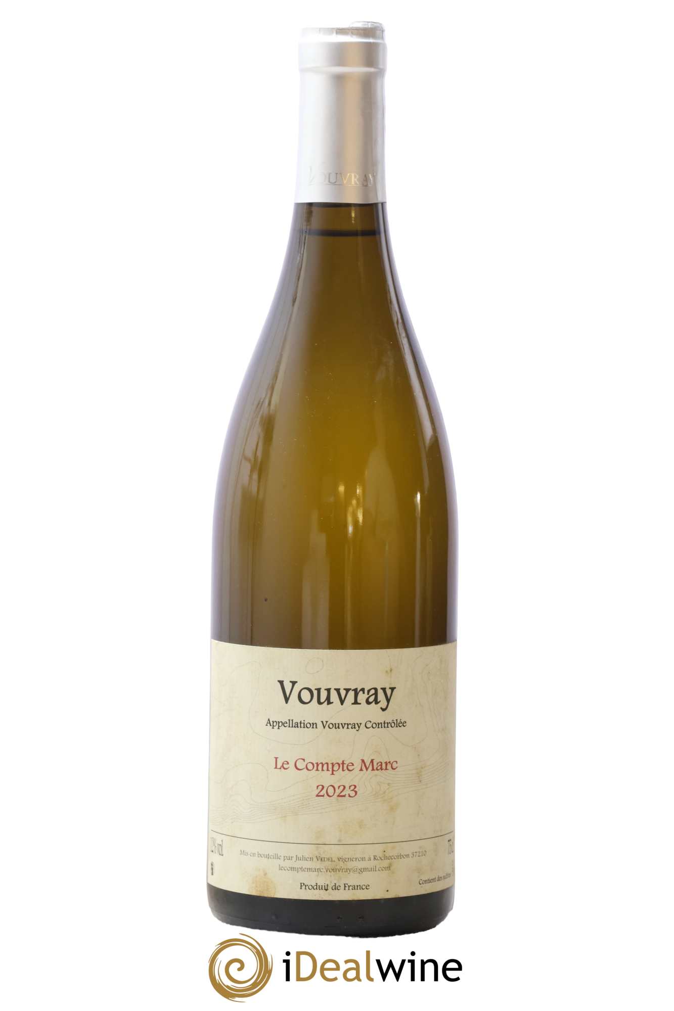 Vouvray Le Compte Marc Julien Vedel Georges Noëllat 2023 - Lot of 1 bottle - 0