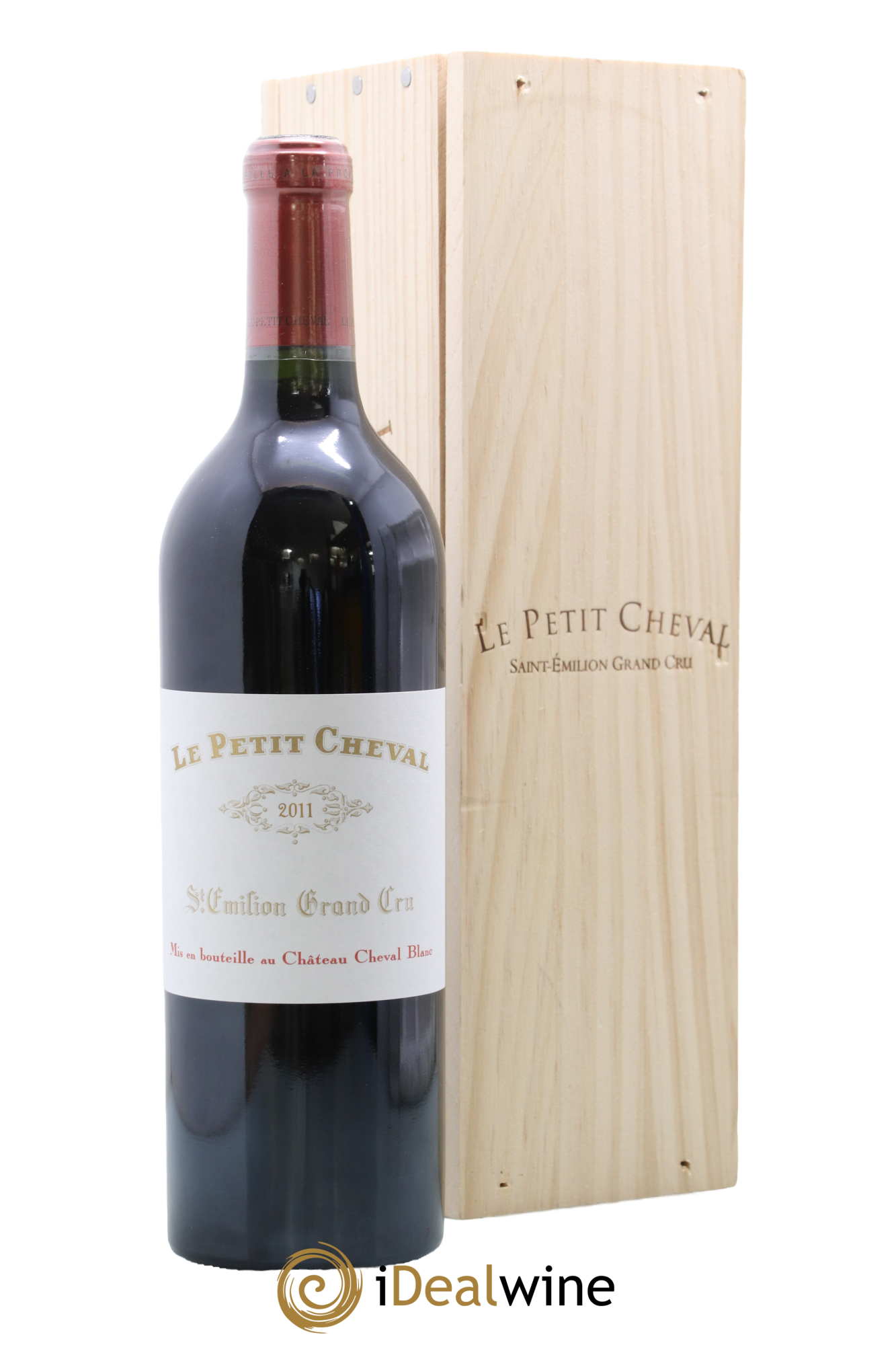 Le Petit Cheval Second Vin 2011 - Lot of 1 bottle - 0