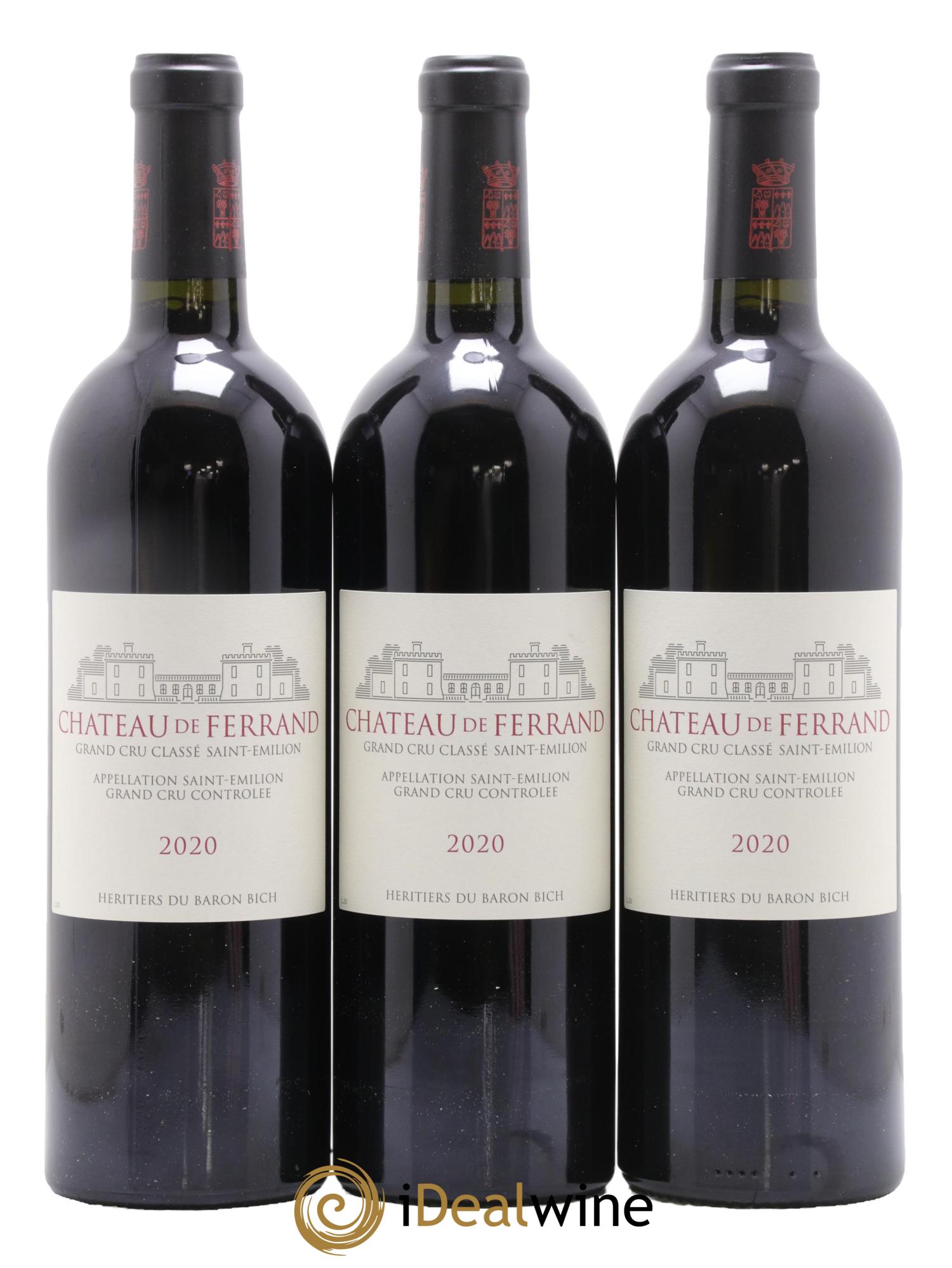 Château de Ferrand Grand Cru Classé 2020 - Posten von 6 Flaschen - 2