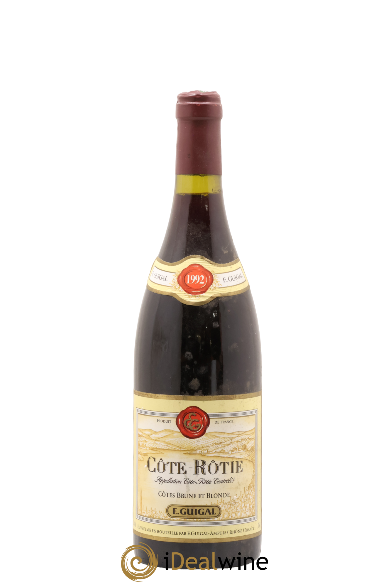 Côte-Rôtie Côtes Brune et Blonde Guigal 1992 - Lot de 1 bouteille - 0