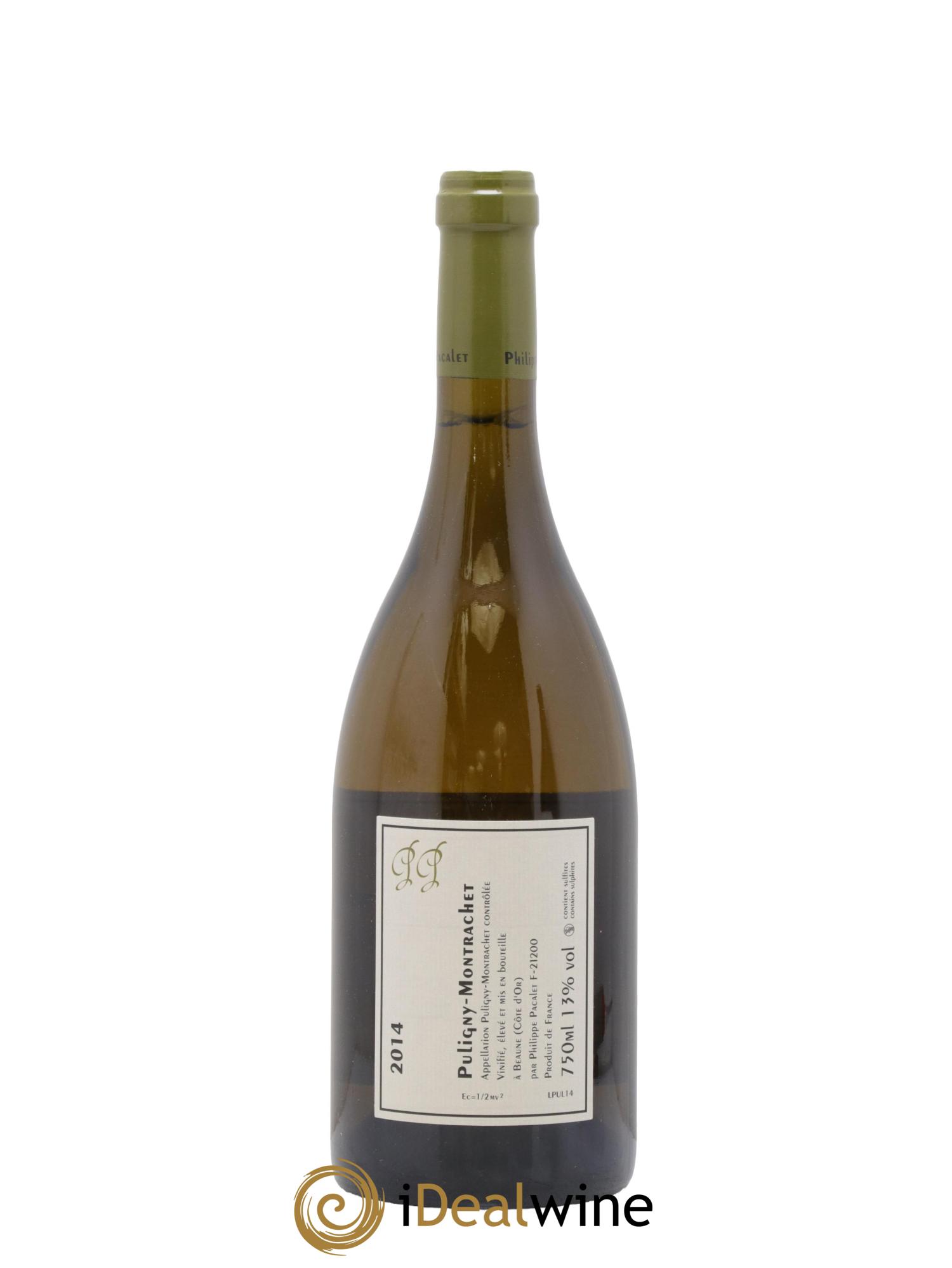 Puligny-Montrachet Philippe Pacalet 2014 - Lotto di 1 bottiglia - 1