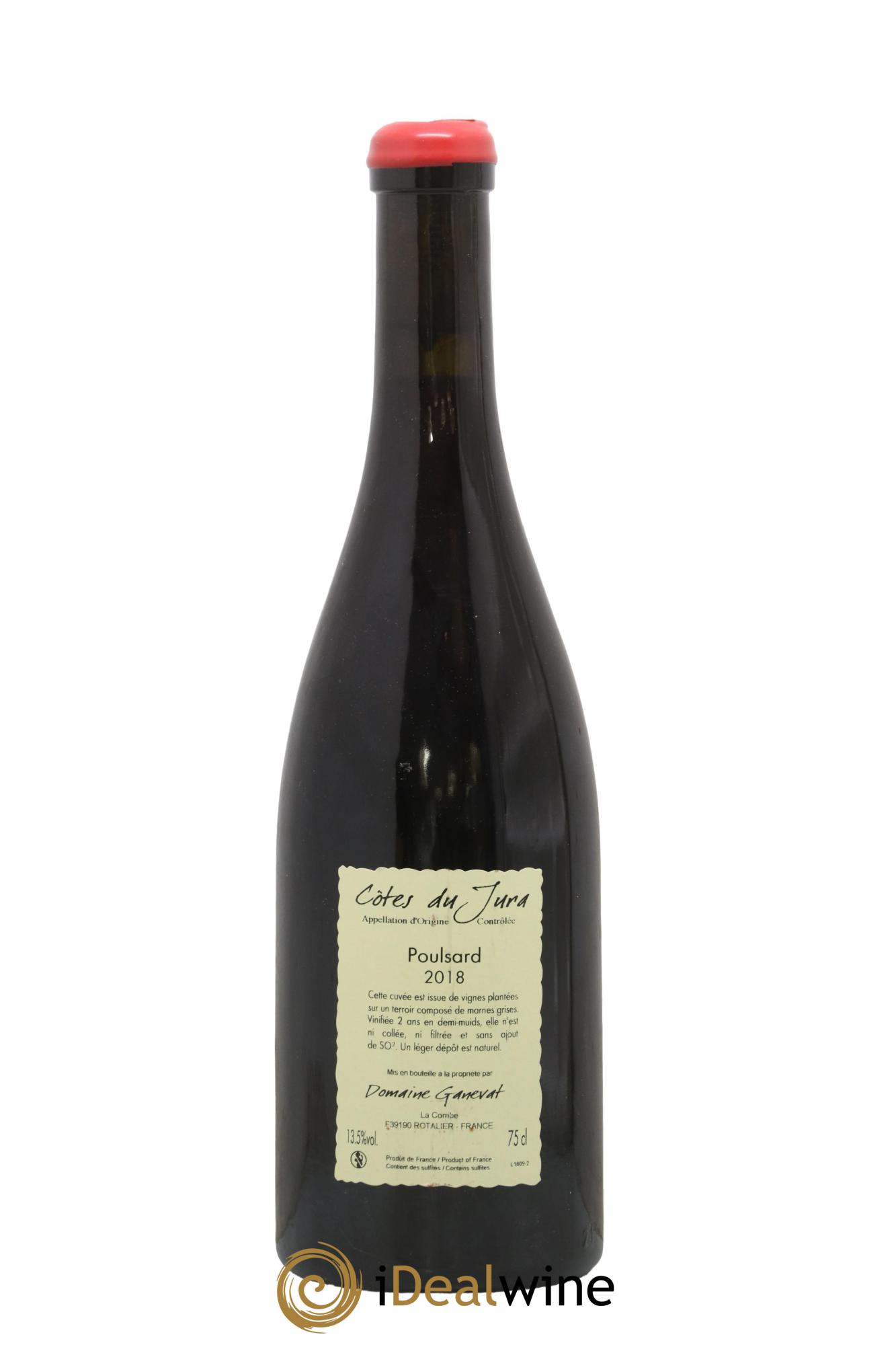 Côtes du Jura Les Chalasses Vieilles Vignes Poulsard Jean-François Ganevat (Domaine) 2018 - Lot de 1 bouteille - 1