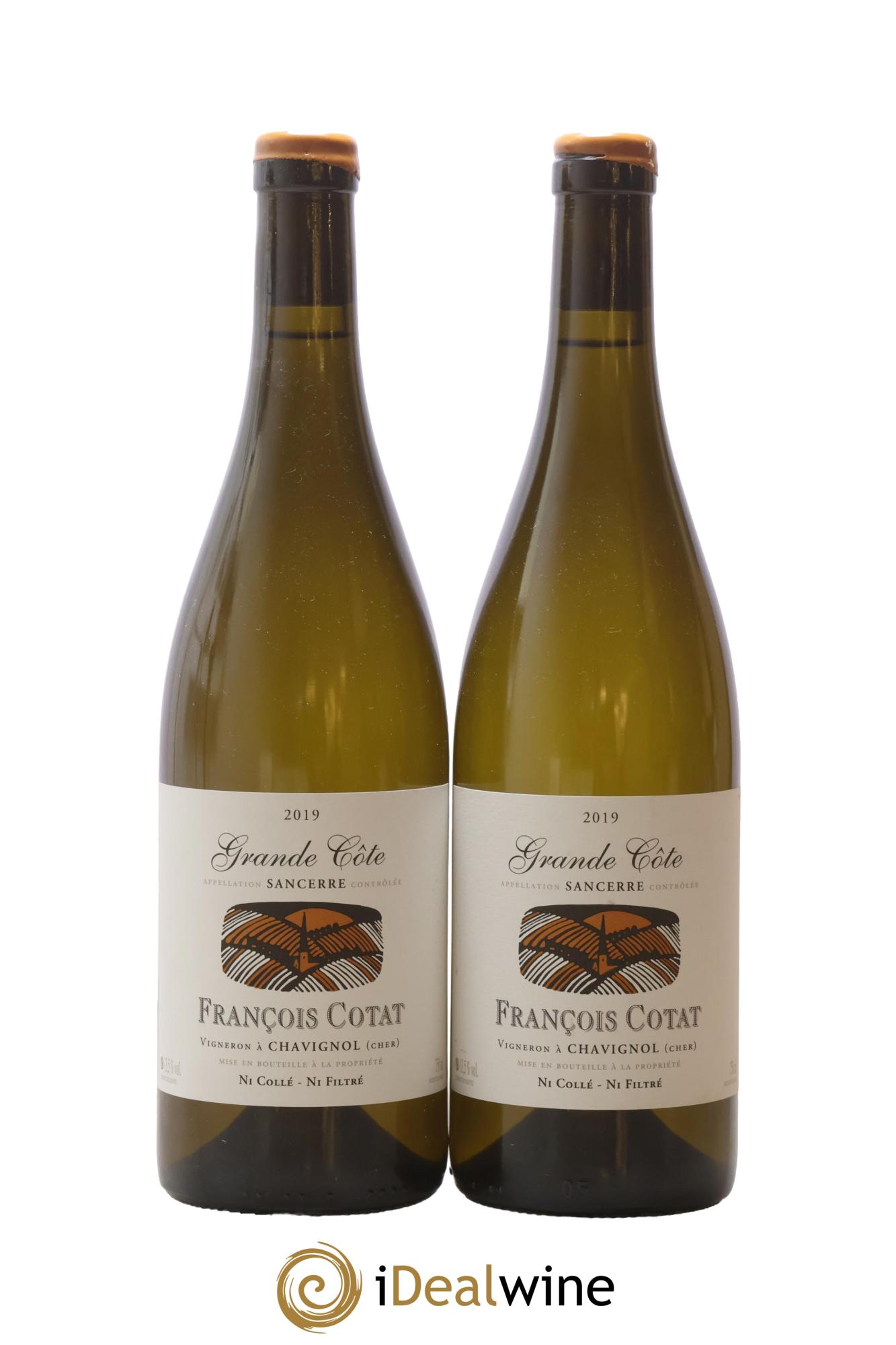 Sancerre La Grande Côte François Cotat 2019 - Posten von 2 Flaschen - 0