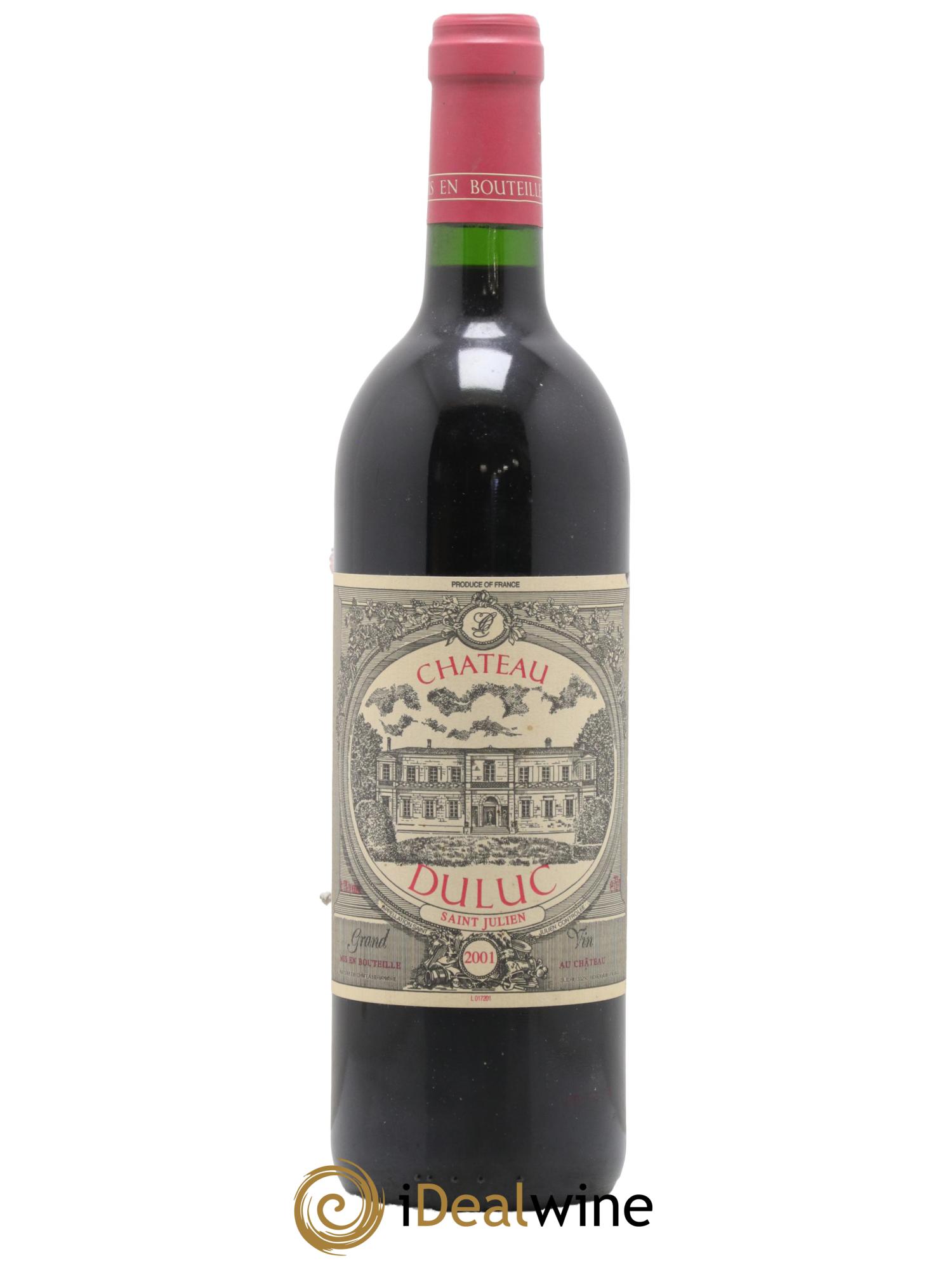 Château Branaire Ducru 4ème Grand Cru Classé 2001 - Posten von 1 Flasche - 0