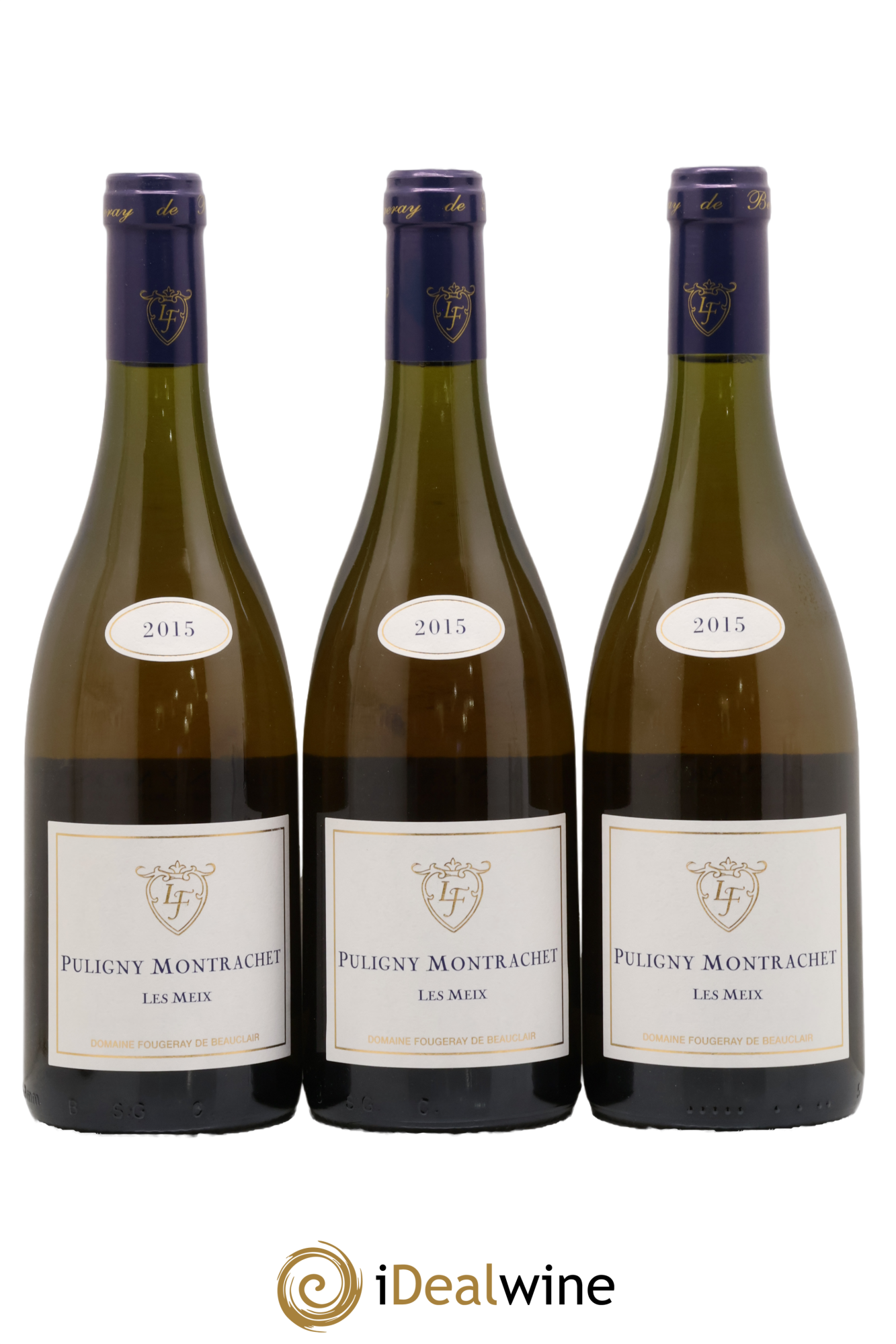 Puligny-Montrachet Les Meix Fougeray de Beauclair 2015 - Lot de 3 bouteilles - 0