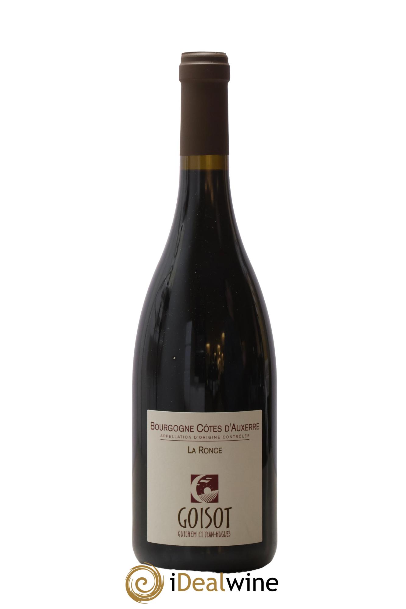 Bourgogne Côtes d'Auxerre La Ronce Goisot 2020 - Lot de 1 bouteille - 0