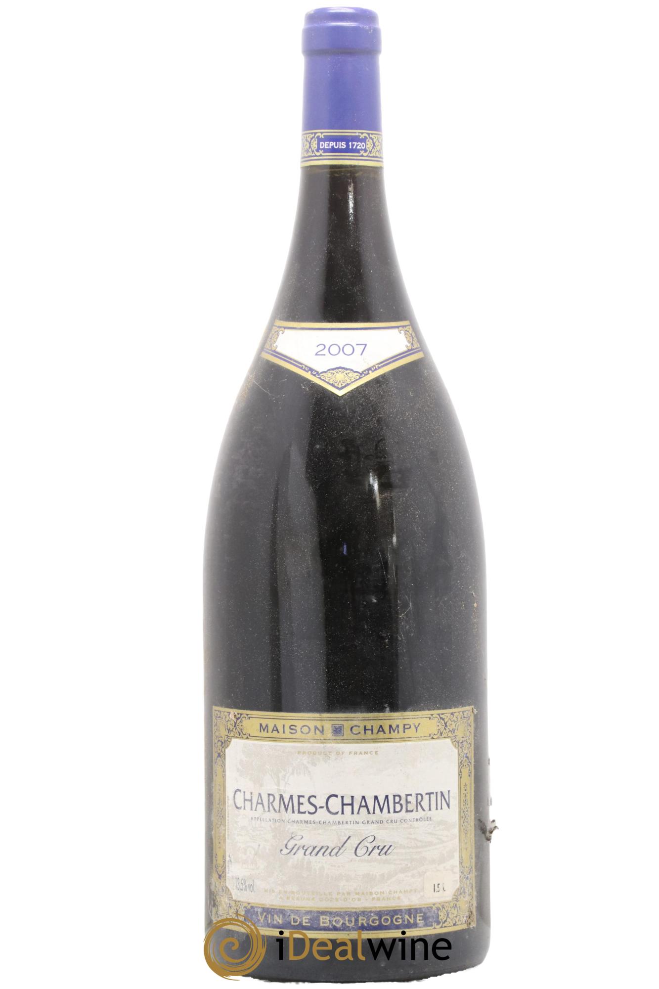 Charmes-Chambertin Grand Cru Maison Champy 2007 - Posten von 1 Magnum - 0
