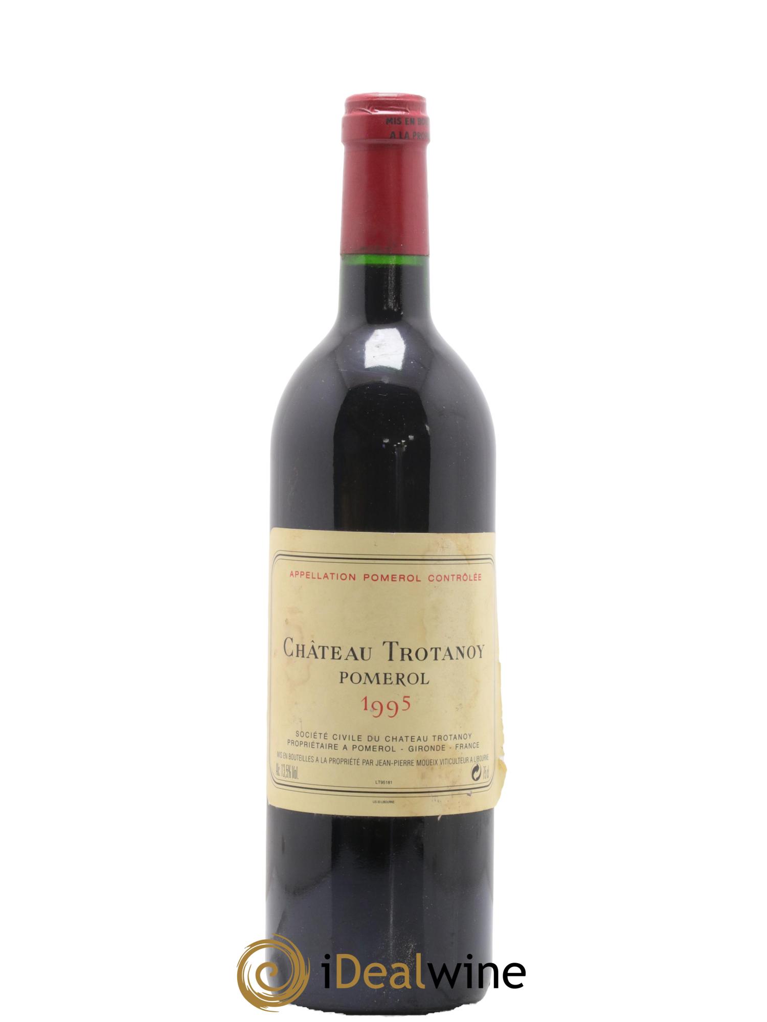 Château Trotanoy 1995 - Lot de 1 bouteille - 0