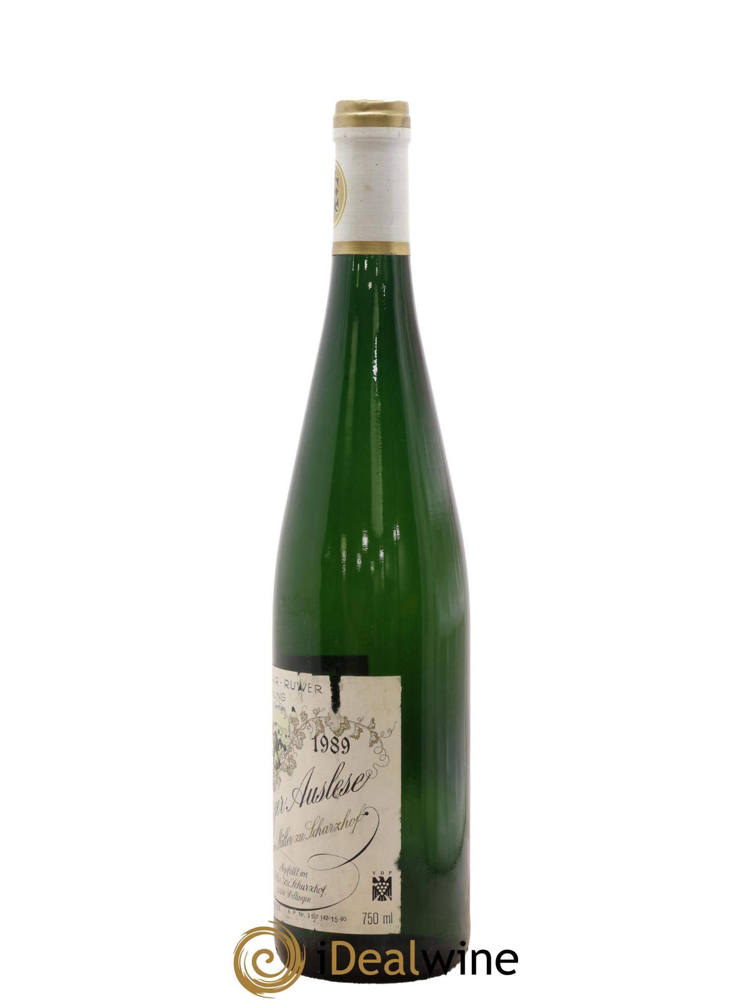 Riesling Scharzhofberger Auslese Egon Muller 1989 - Lot of 1 bottle - 1