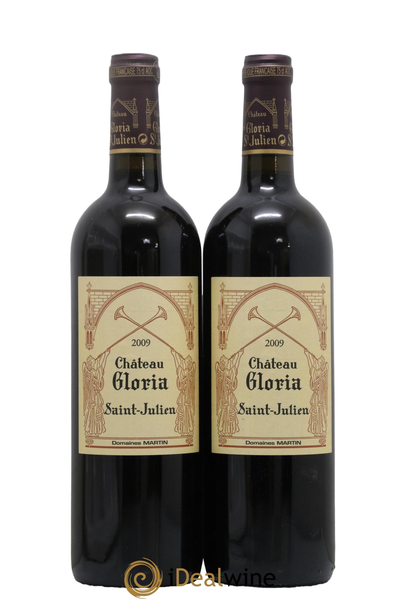 Château Gloria 2009 - Lot de 2 bouteilles - 0