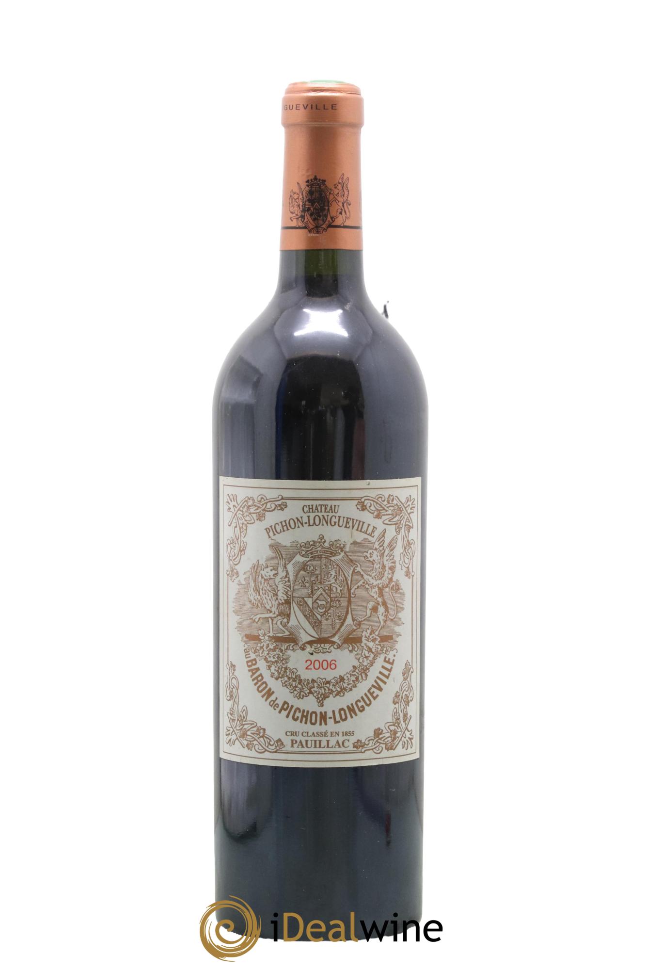 Pichon Longueville Baron 2ème Grand Cru Classé 2006 - Lot de 1 bouteille - 0
