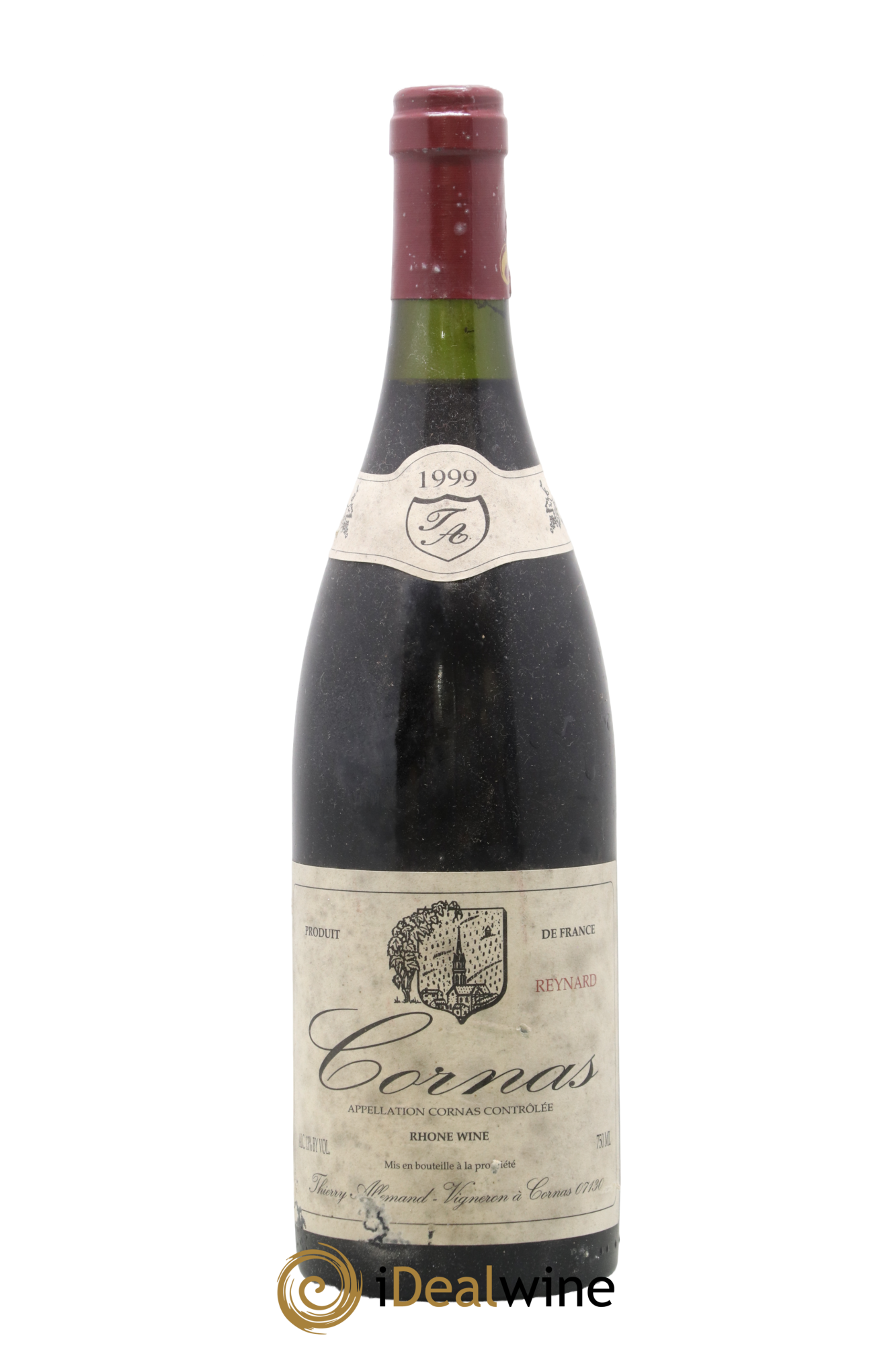 Cornas Reynard Thierry Allemand 1999 - Lot de 1 bouteille - 0