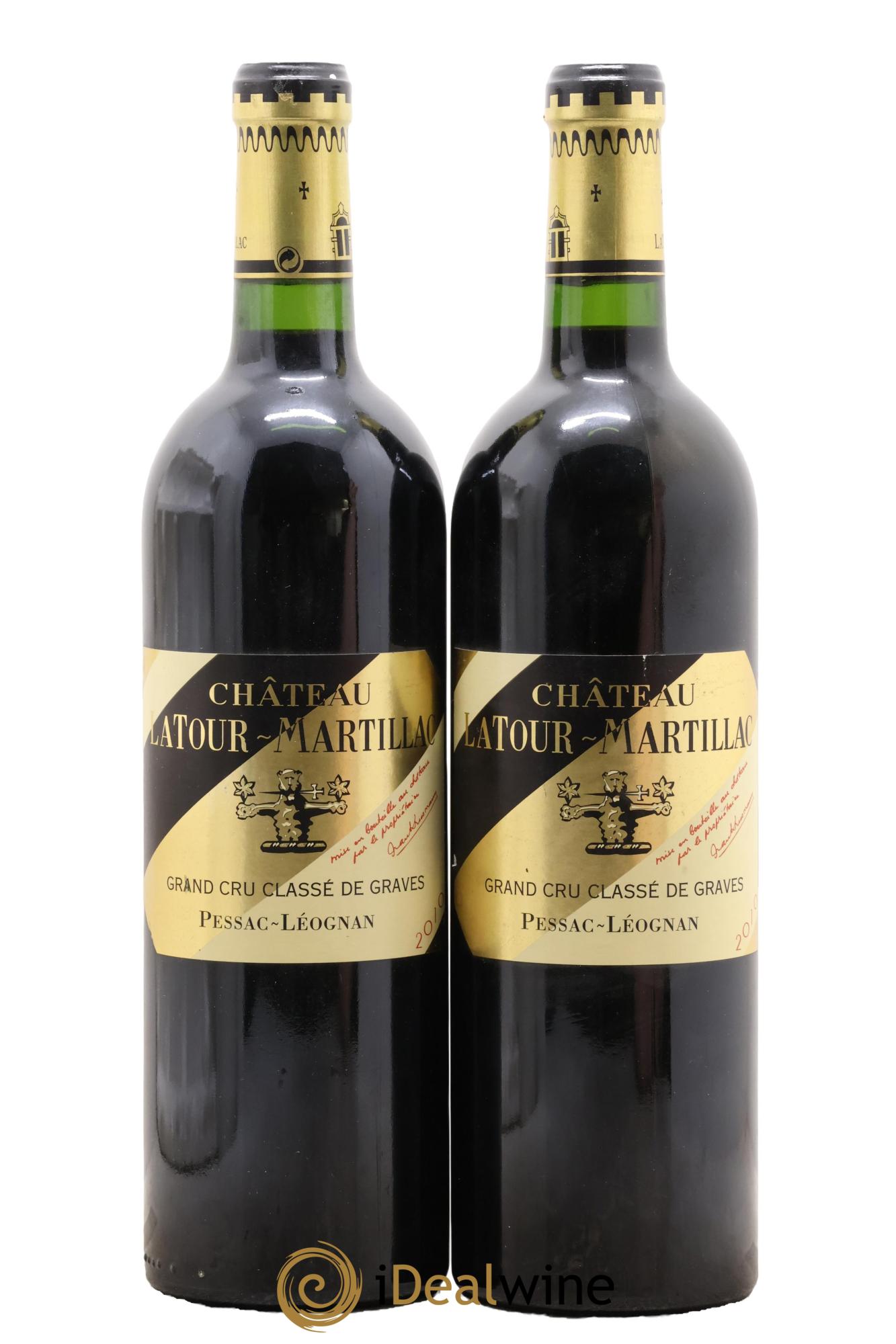 Château Latour-Martillac Cru Classé de Graves 2010 - Lot de 2 bouteilles - 0