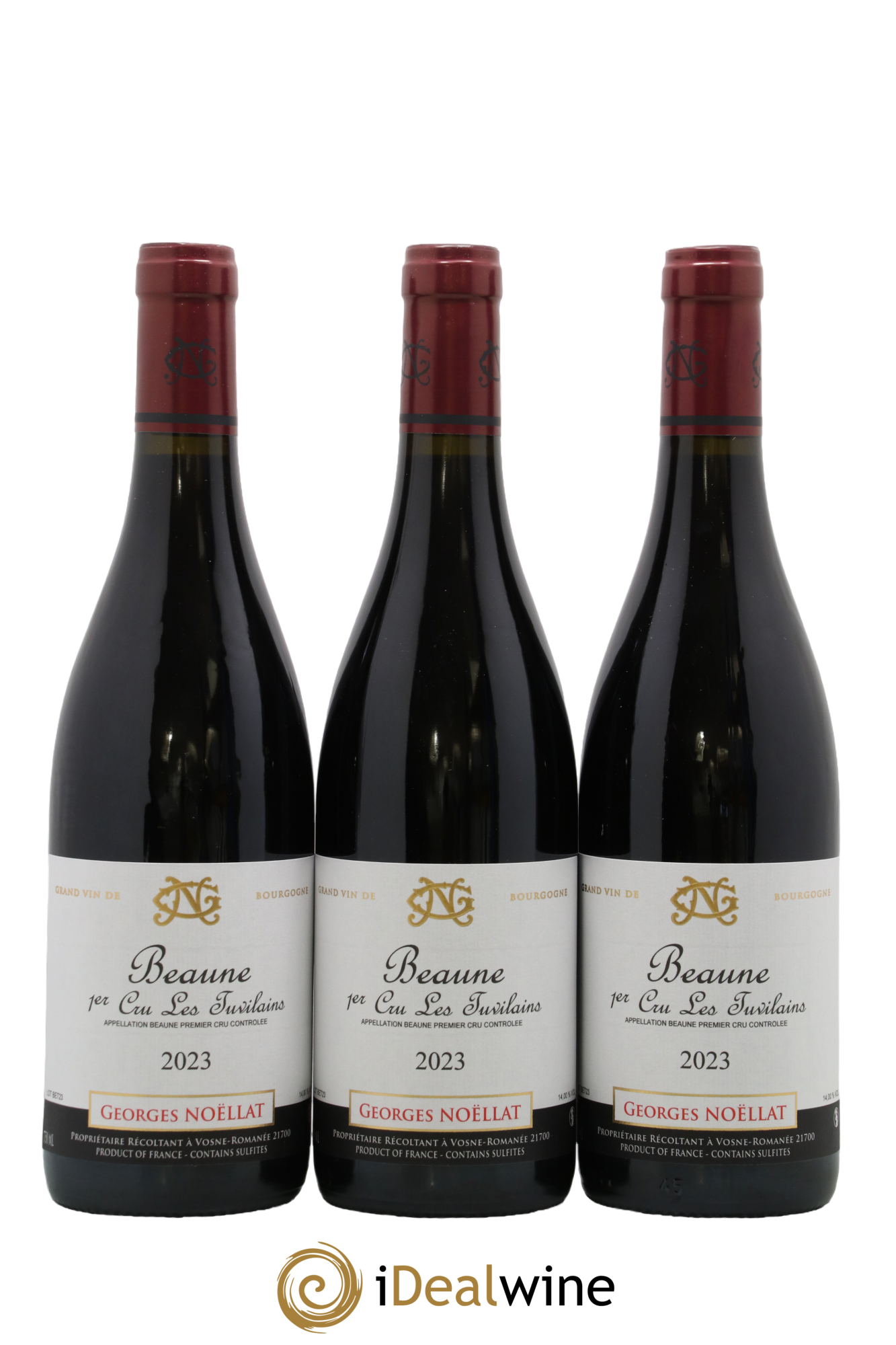 Beaune 1er Cru Les Tuvilains Georges Noëllat (Domaine) 2023 - Lot de 3 bouteilles - 0