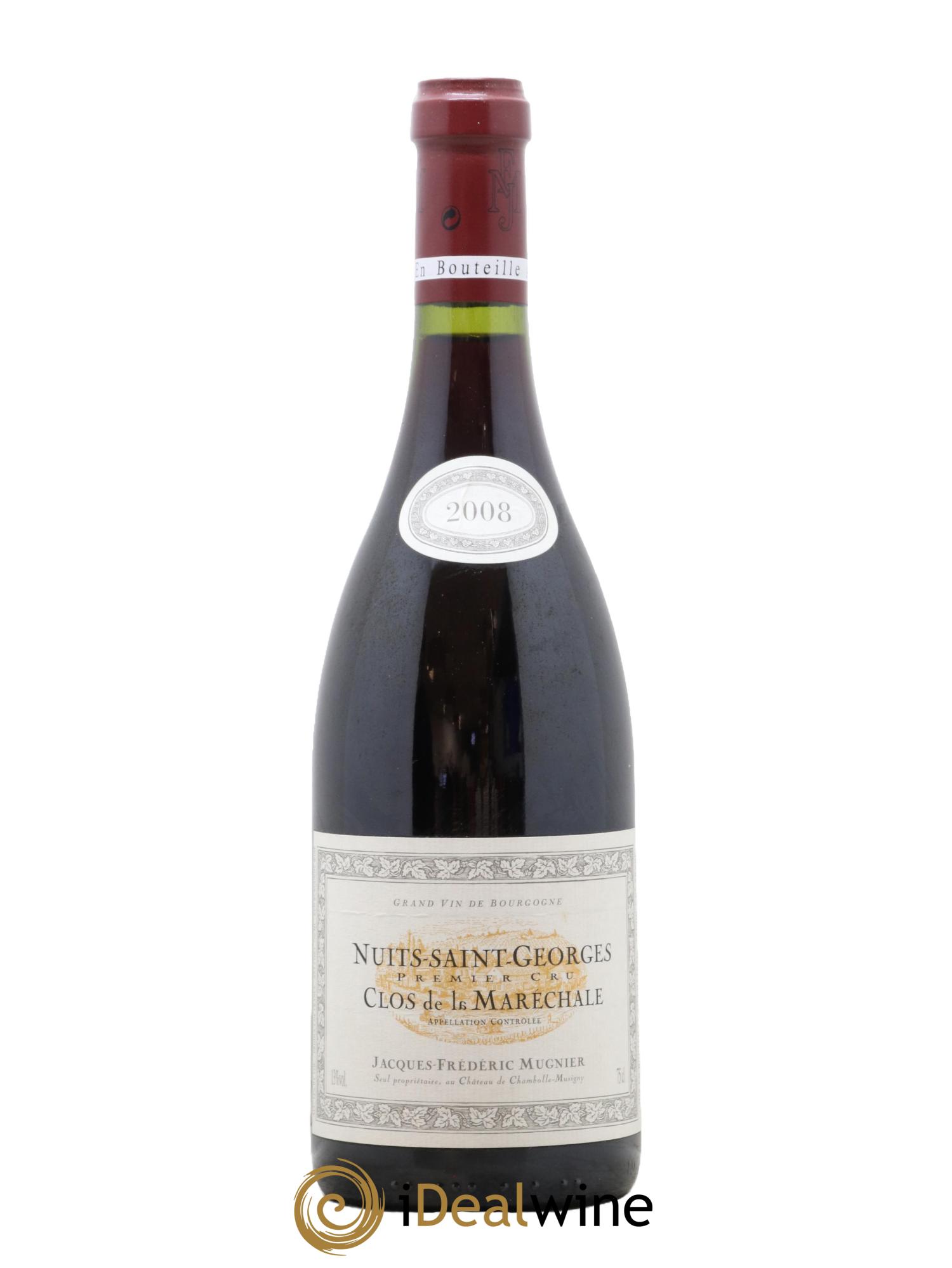 Nuits-Saint-Georges 1er Cru Clos de La Maréchale Jacques-Frédéric Mugnier 2008 - Lotto di 1 bottiglia - 0