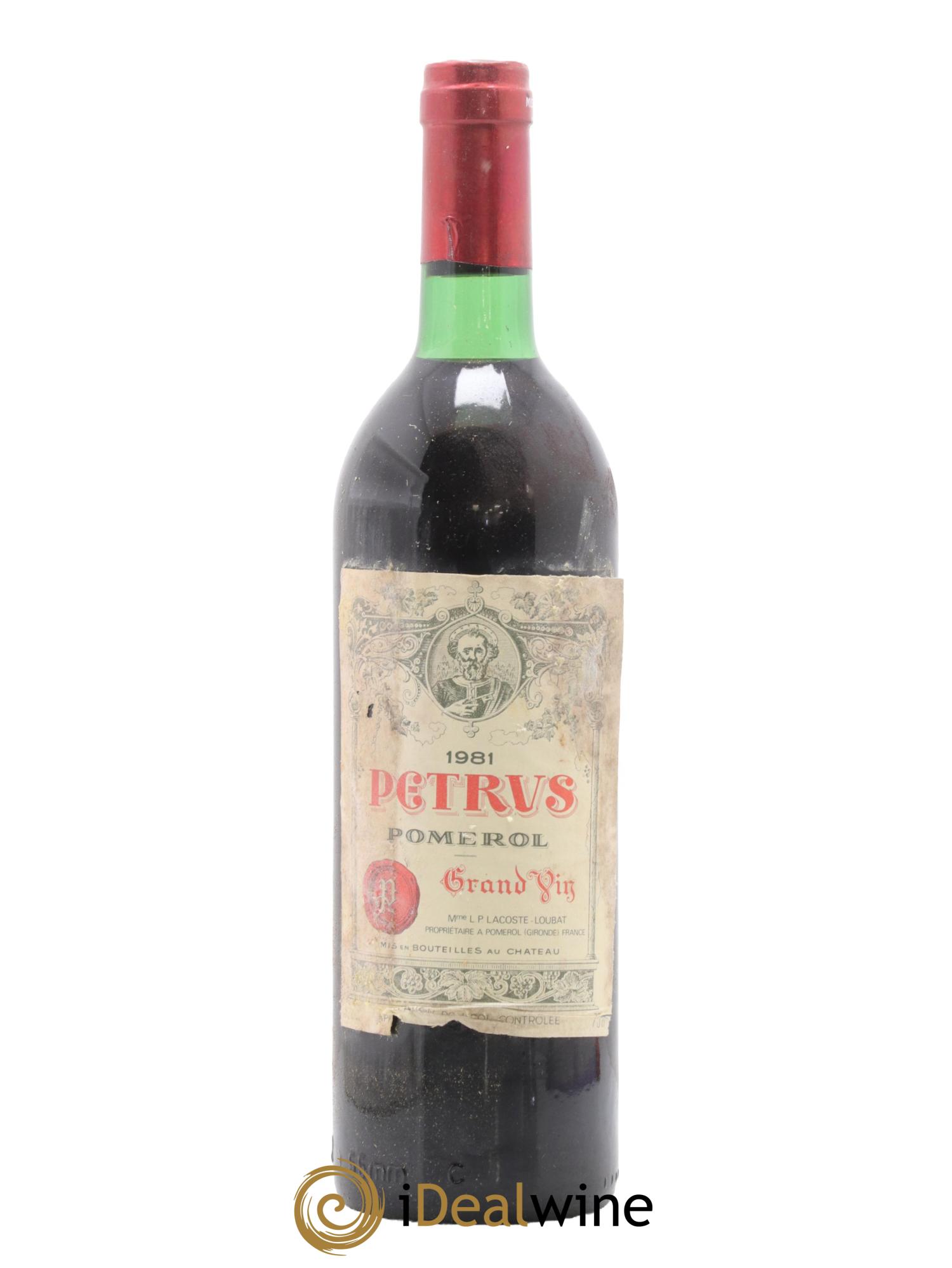 Petrus 1981 - Lot de 1 bouteille - 0