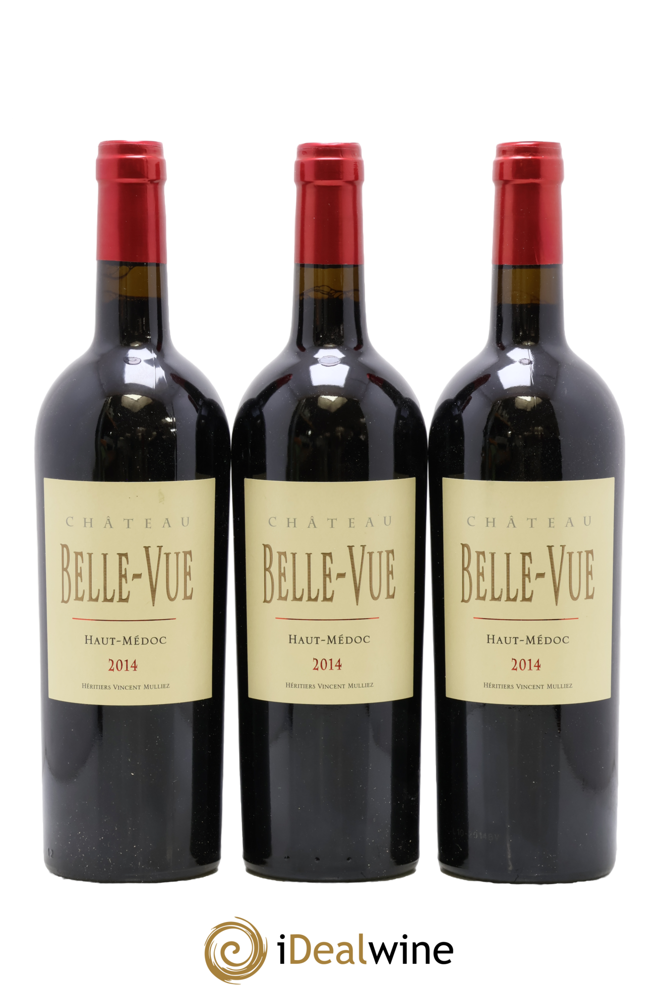 Château Belle-Vue 2014 - Lot of 3 bottles - 0