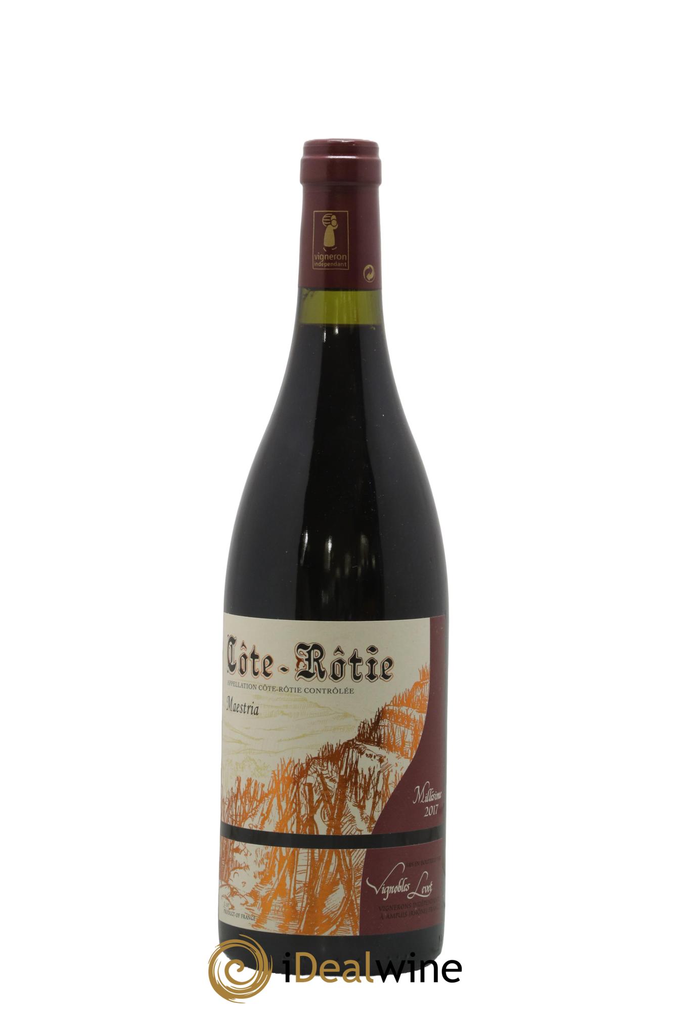 Côte-Rôtie Maestria Vignobles Levet 2017 - Lot of 1 bottle - 0