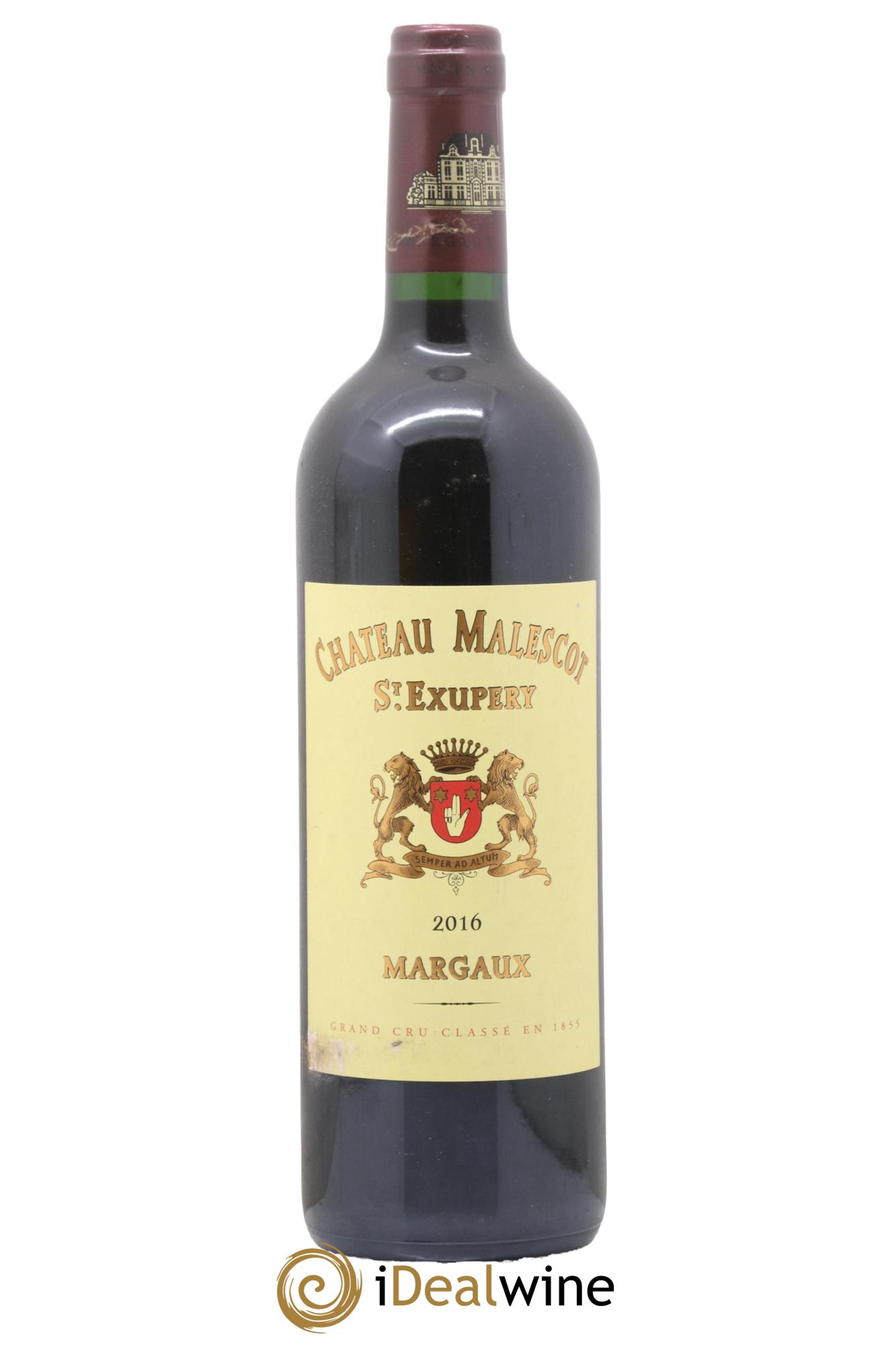 Château Malescot Saint-Exupéry 3ème Grand Cru Classé 2016 - Lot de 1 bouteille - 0