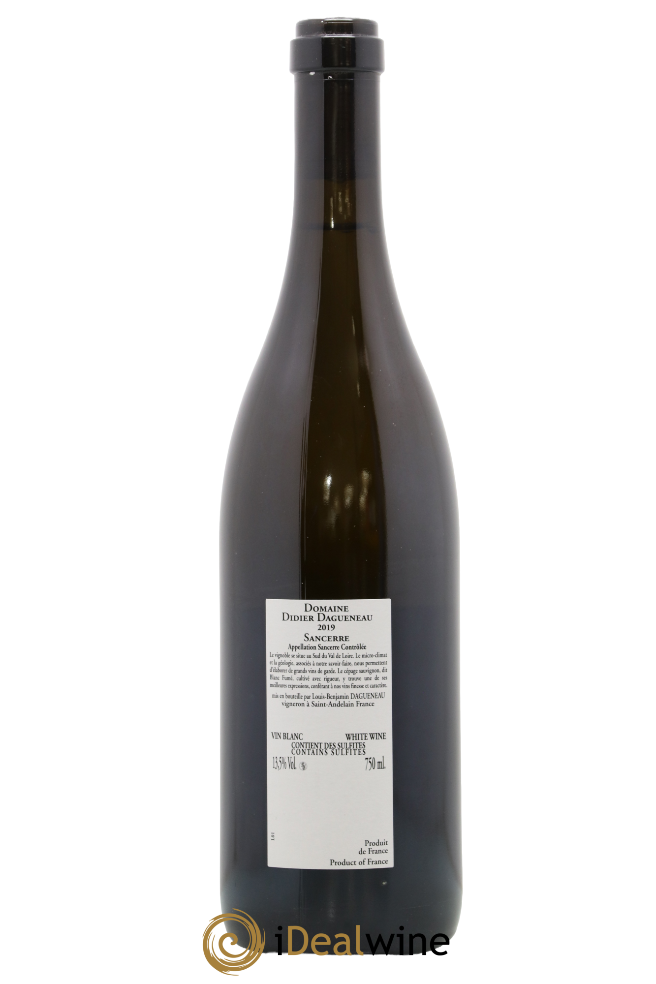 Sancerre En Chailloux Dagueneau 2019 - Lot of 1 bottle - 1