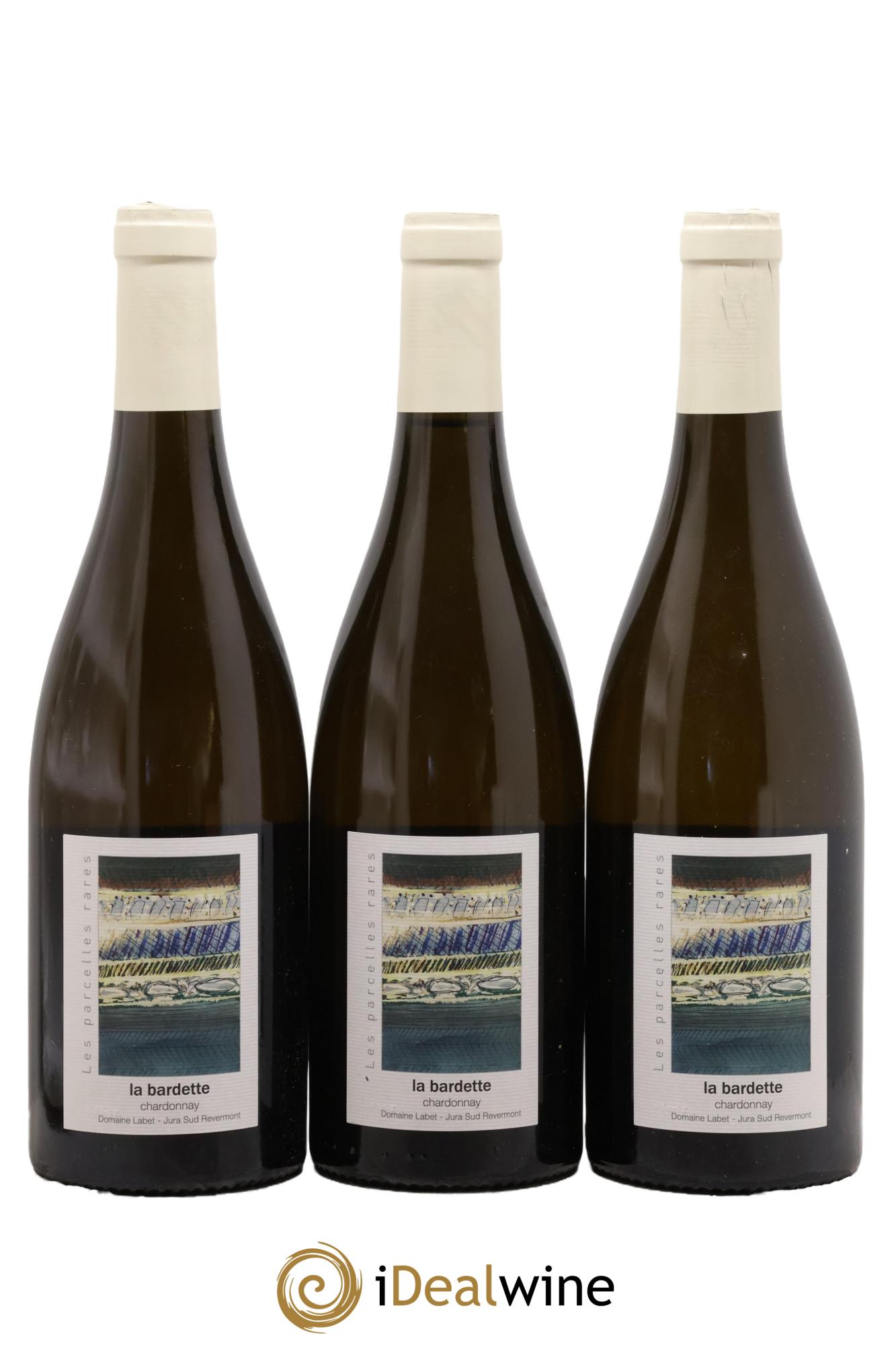 Côtes du Jura Chardonnay La Bardette Romain - Julien - Charline Labet 2018 - Lot de 3 bouteilles - 0