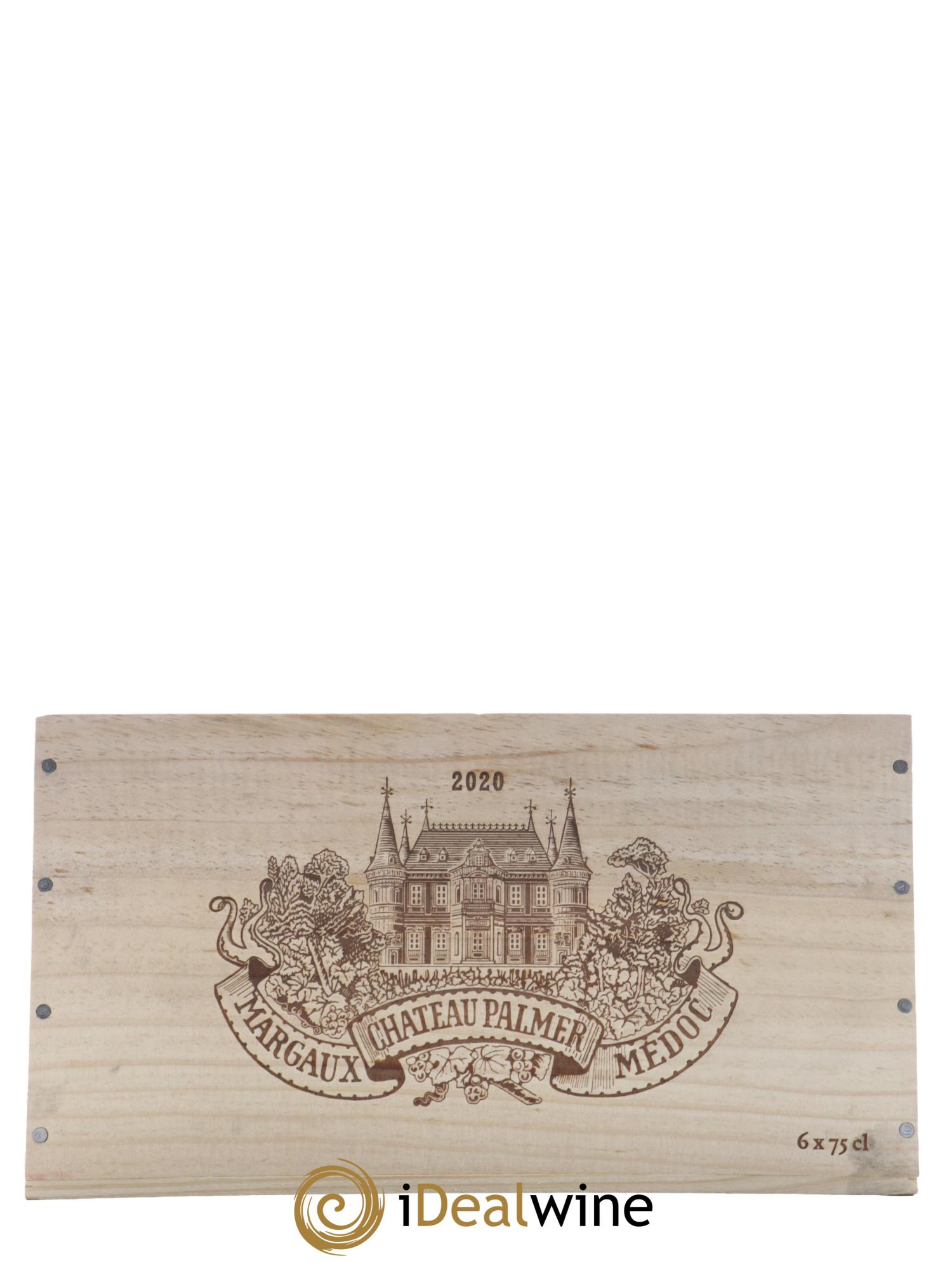 Château Palmer 3ème Grand Cru Classé 2020 - Lot de 6 bouteilles - 5
