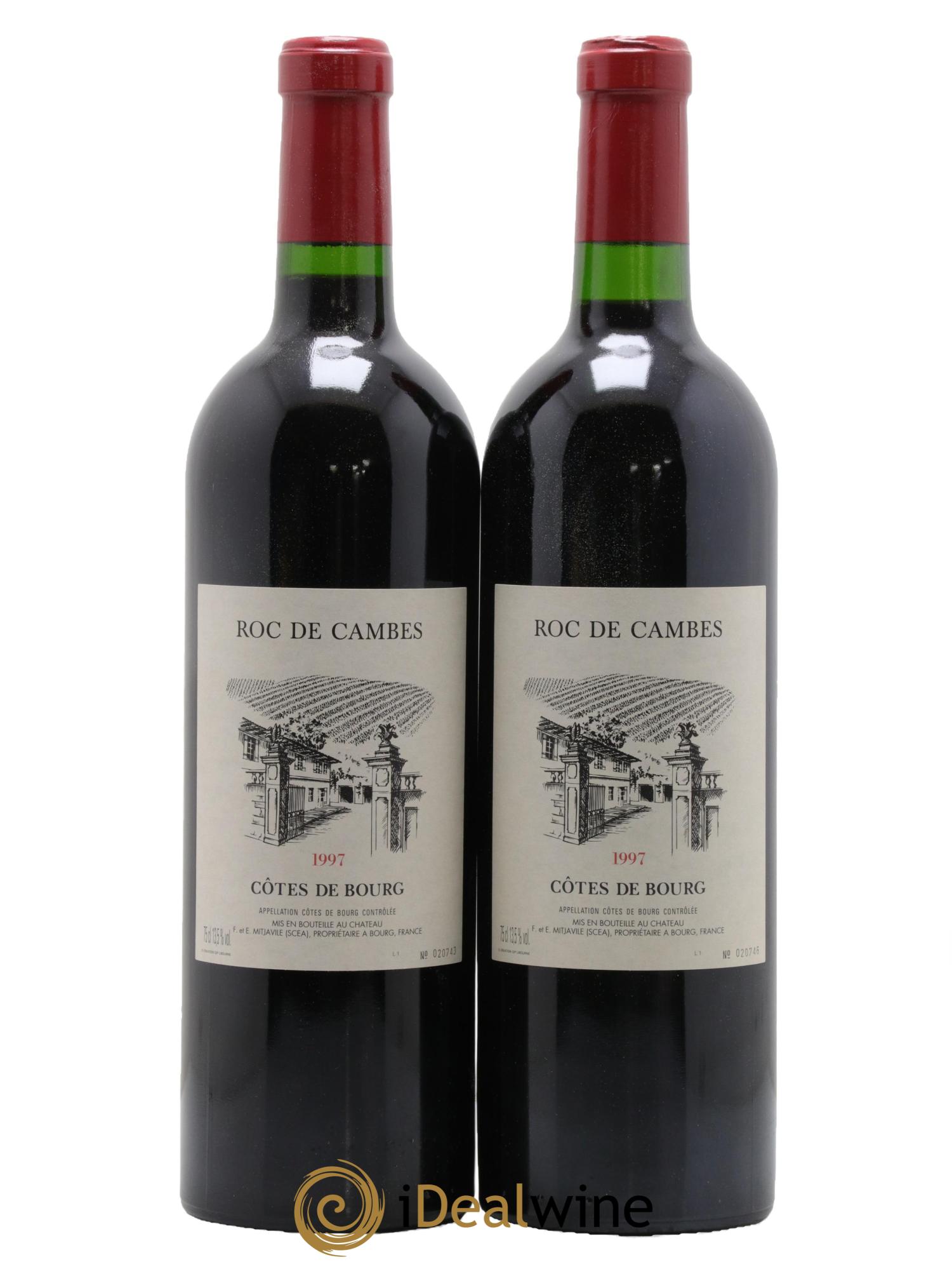 Roc de Cambes 1997 - Lot de 2 bouteilles - 0
