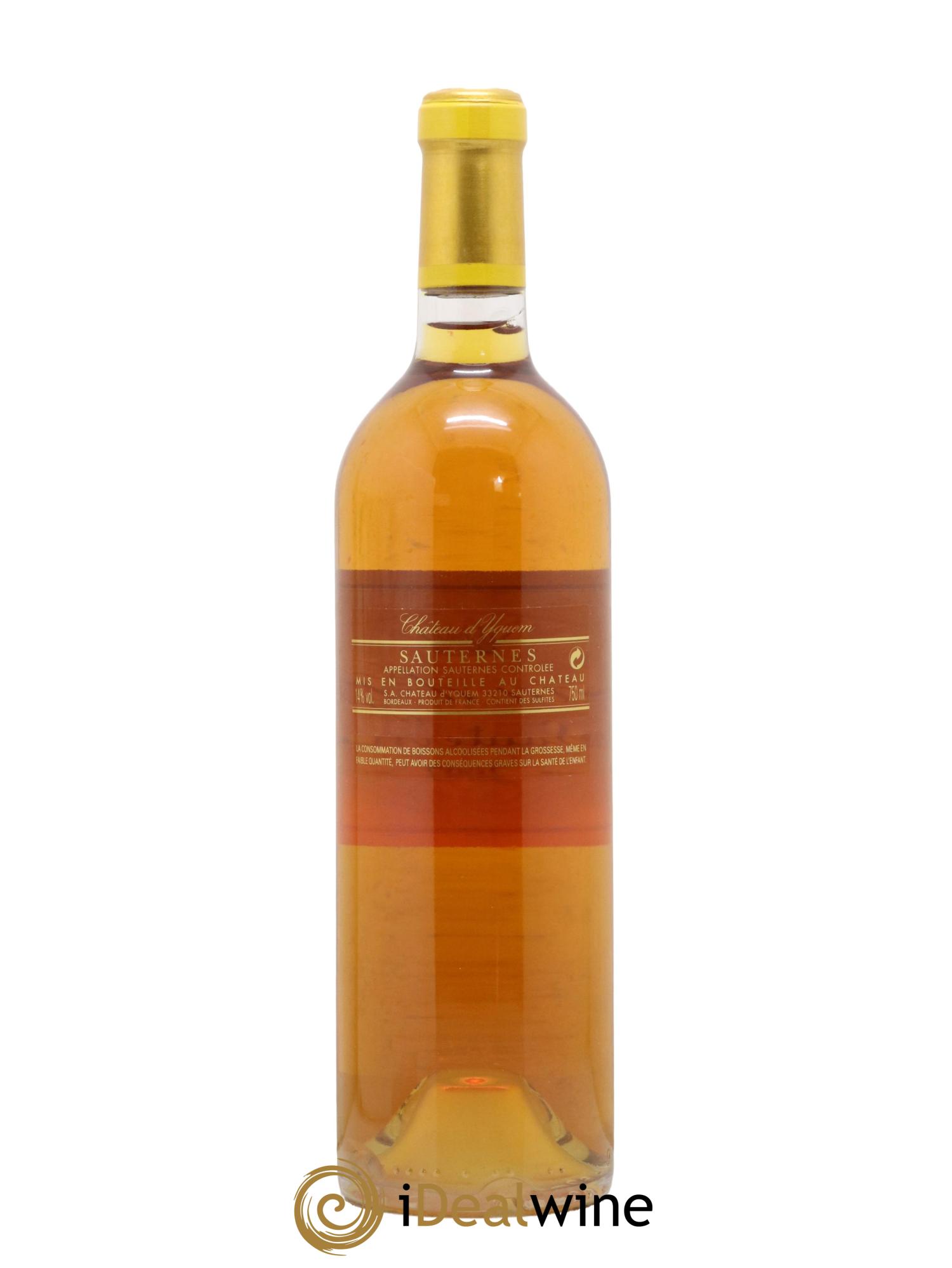 Château d' Yquem 1er Cru Classé Supérieur 2007 - Lotto di 1 bottiglia - 1