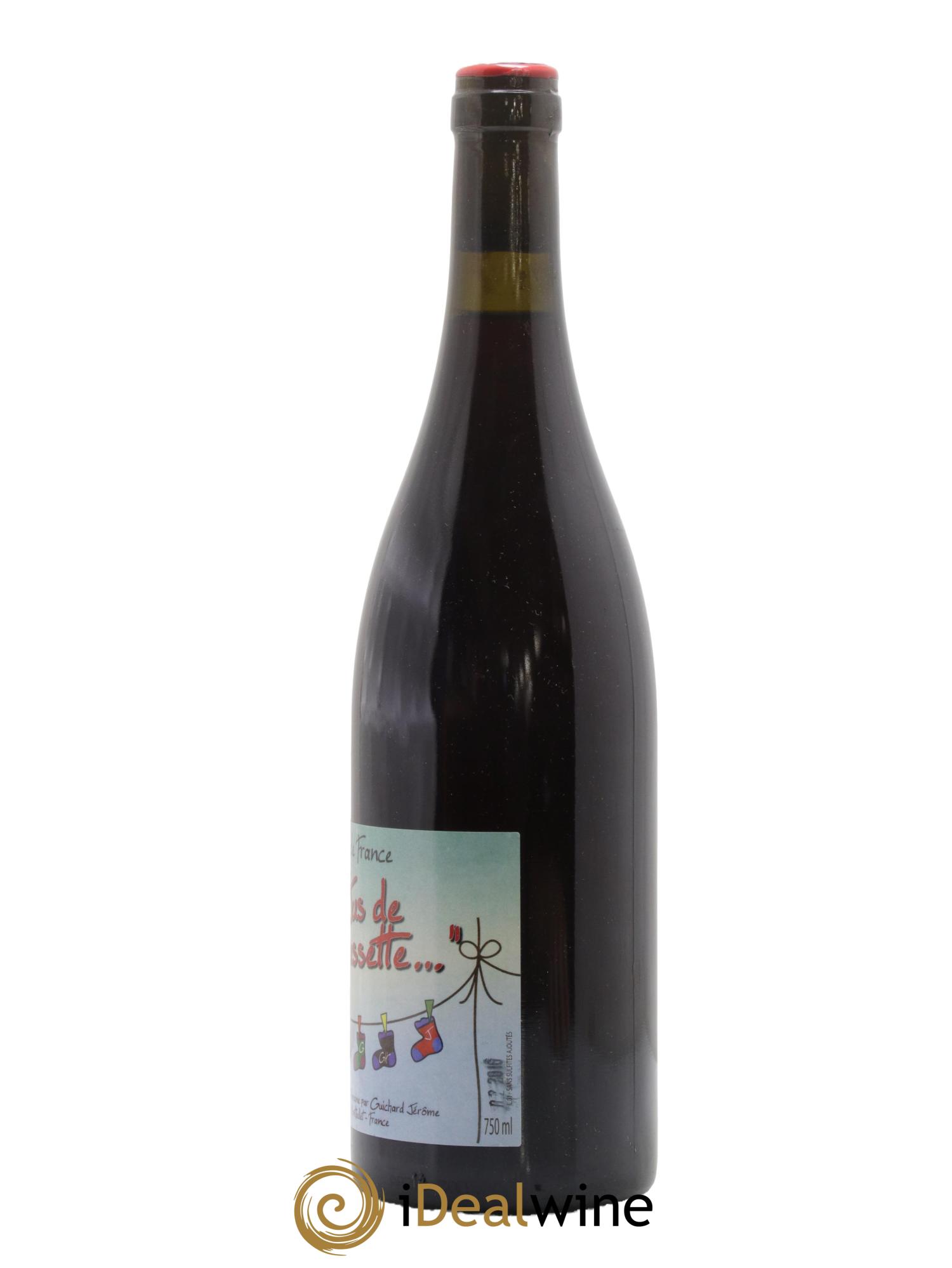 Vin de France Jus de Chaussette Jérome Guichard 2016 - Lotto di 1 bottiglia - 1