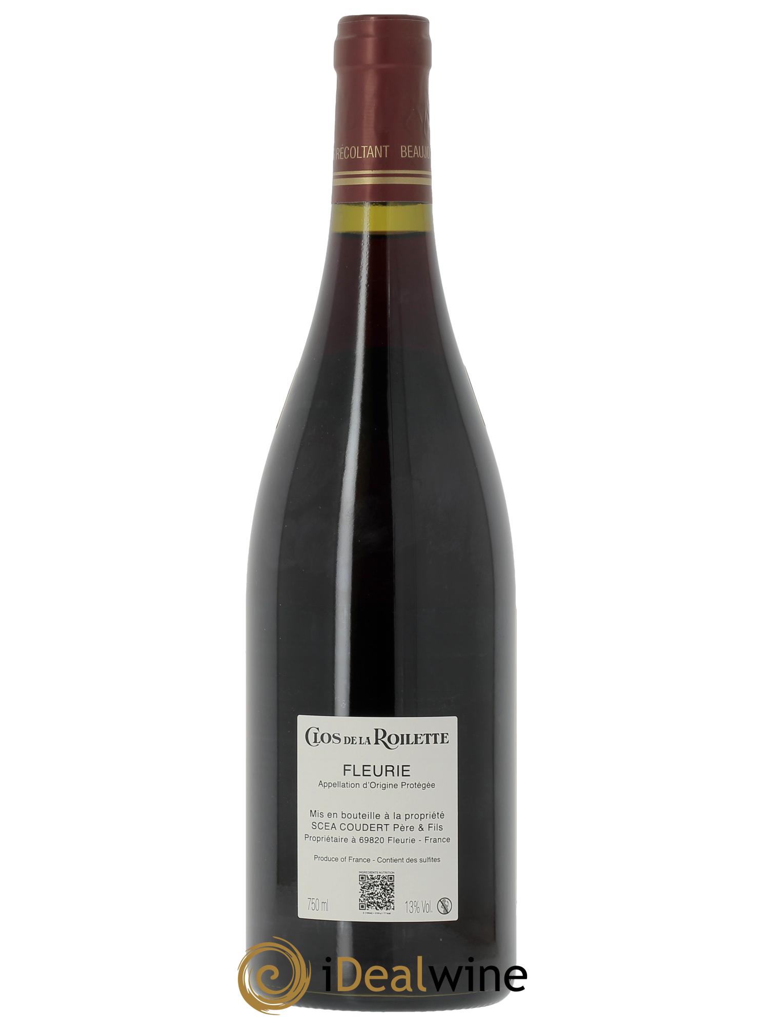 Fleurie Clos de la Roilette  2024 - Lot de 1 bouteille - 1