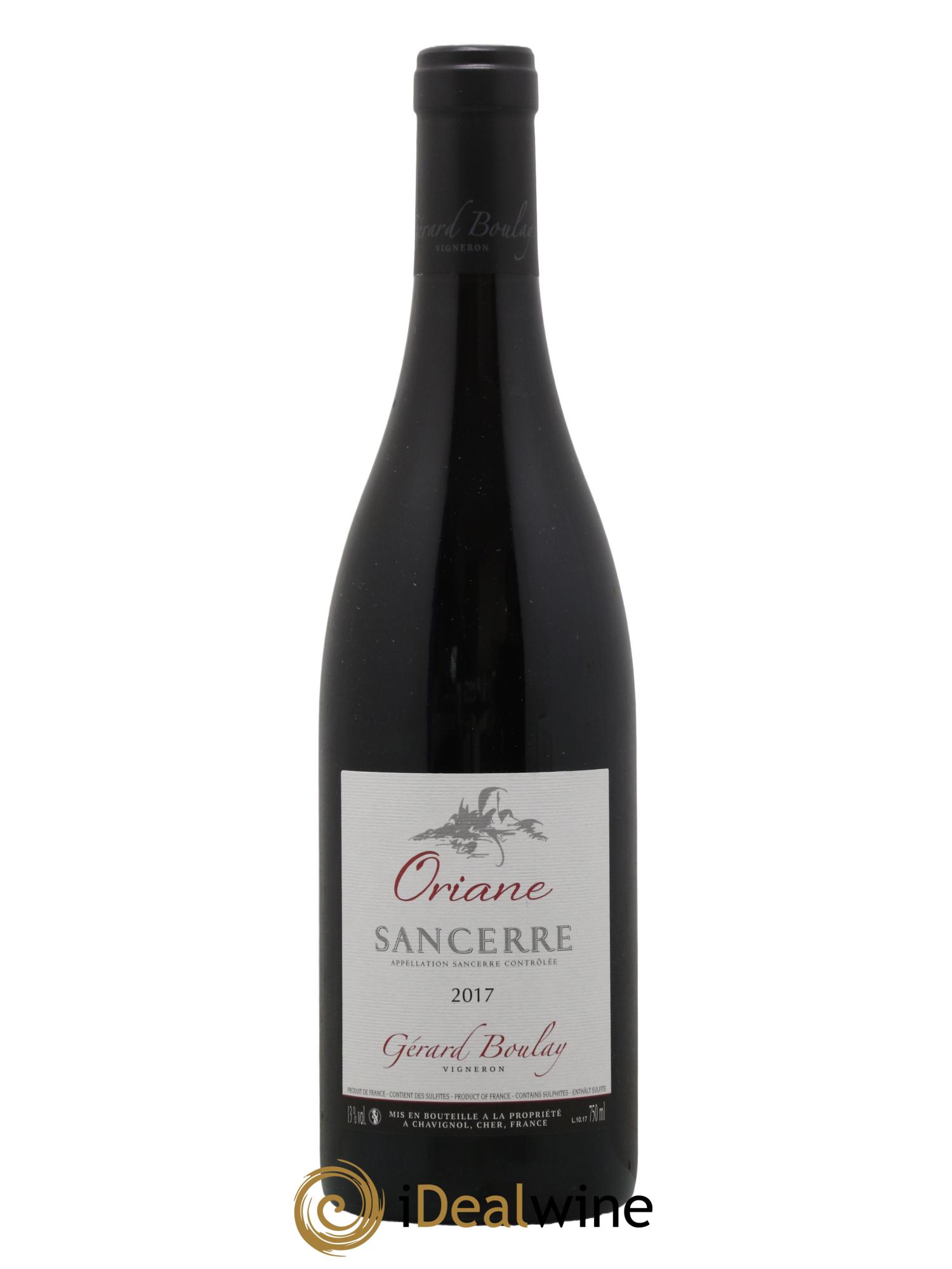 Sancerre Oriane Gérard Boulay 2017 - Lot de 1 bouteille - 0