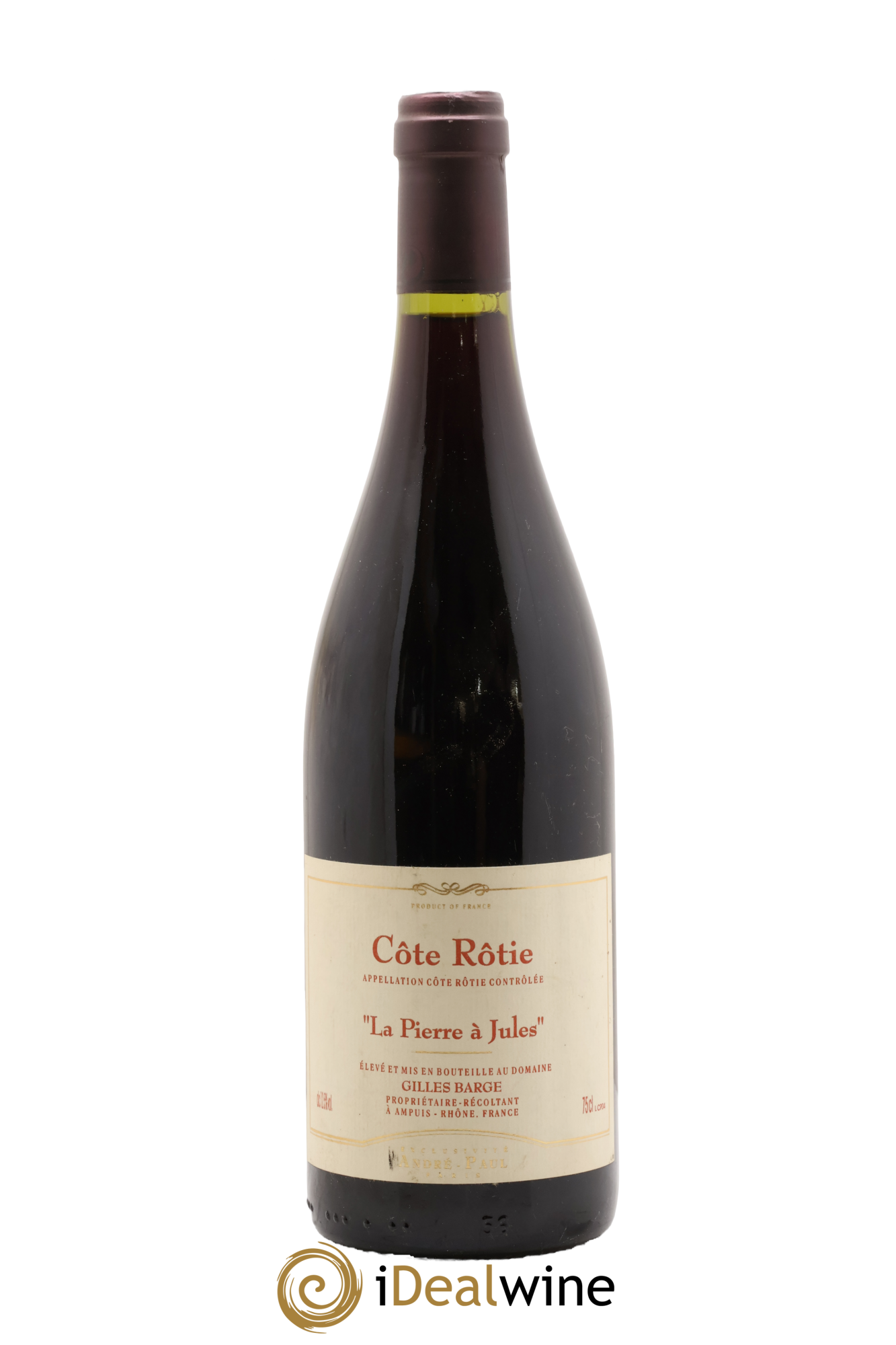 Côte-Rôtie La Pierre à Jules Barge (Domaine) 2005 - Lot de 1 bouteille - 0