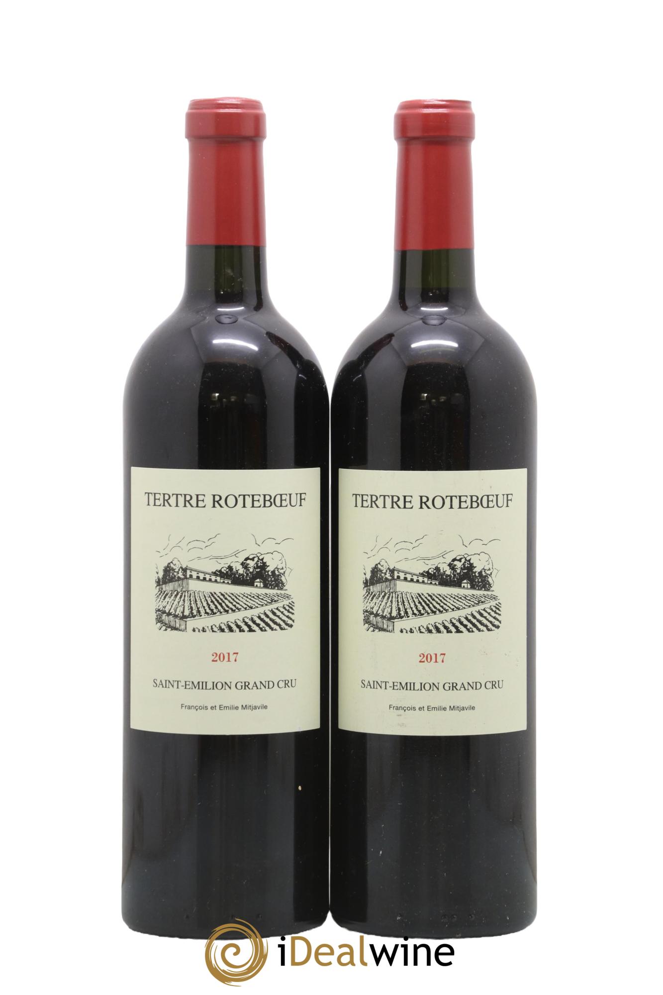 Château Tertre Roteboeuf 2017 - Lot de 2 bouteilles - 0