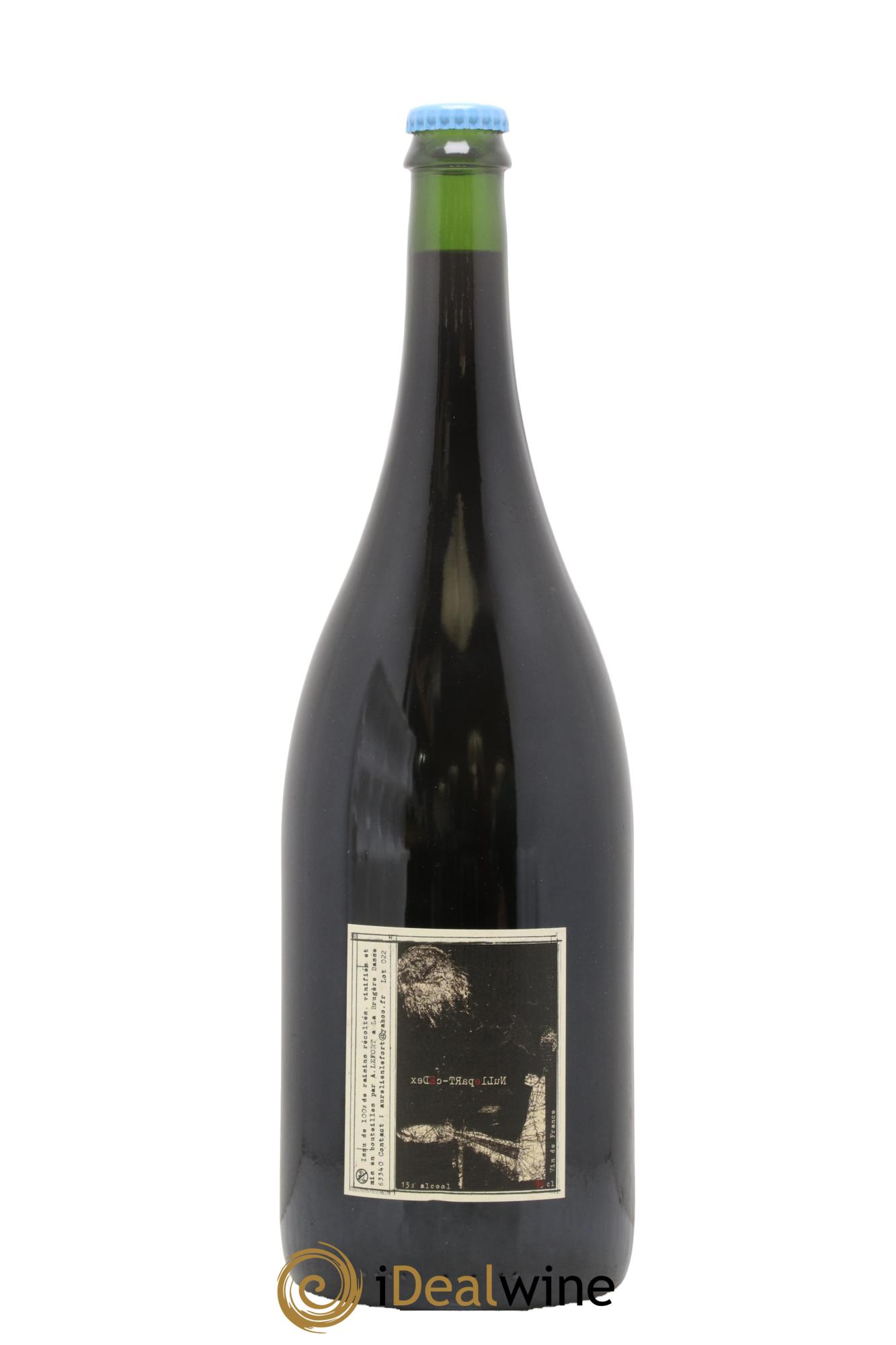 Vin de France Nulle Part Cedex Cuvée Inédite Aurélien Lefort 2022 - Lotto di 1 magnum - 0