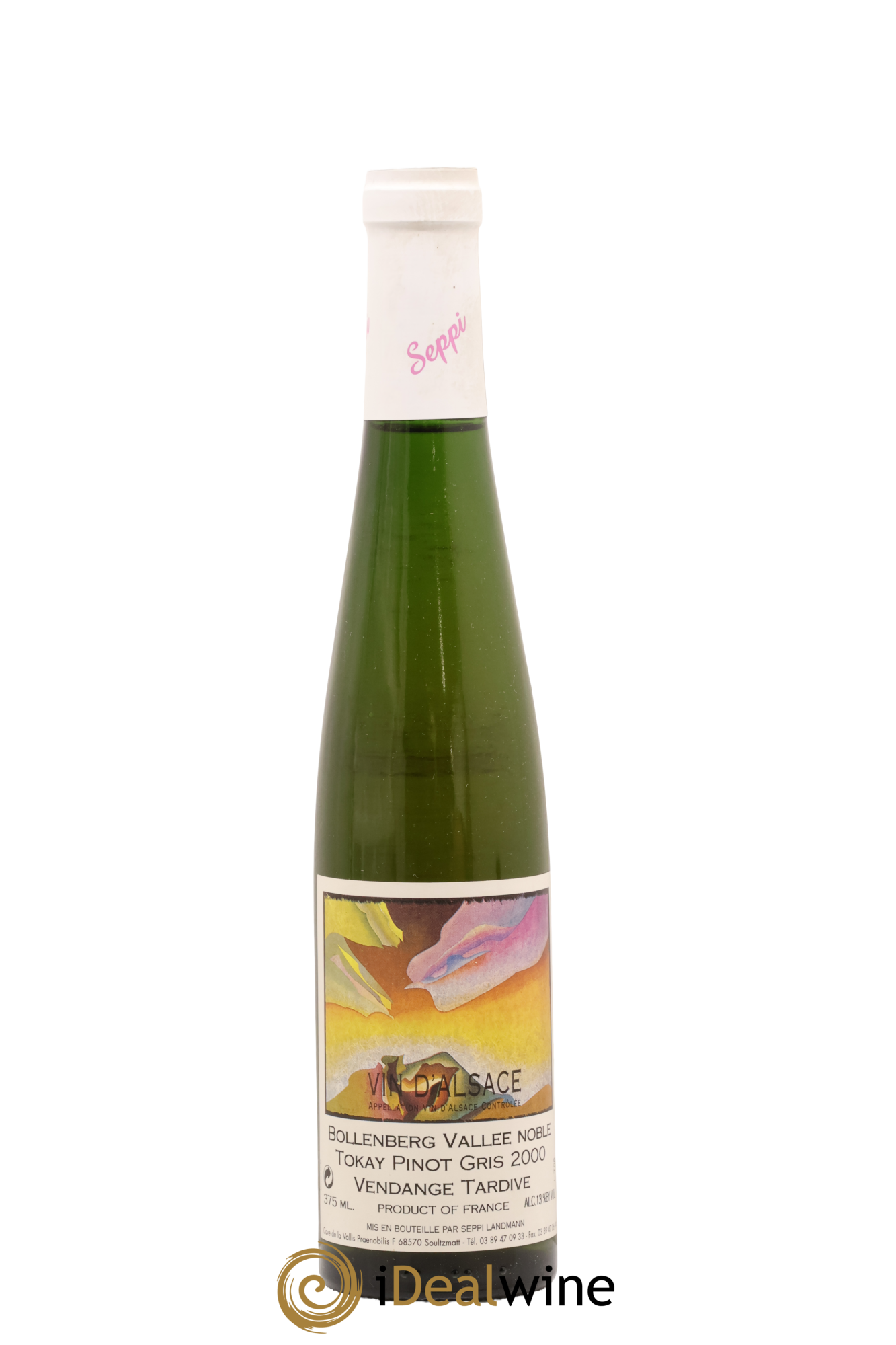 Alsace Tokay Pinot Gris Bollenberg Vallée Noble Seppi Landmann 2000 - Posten von 1 Demi-Flasche - 0
