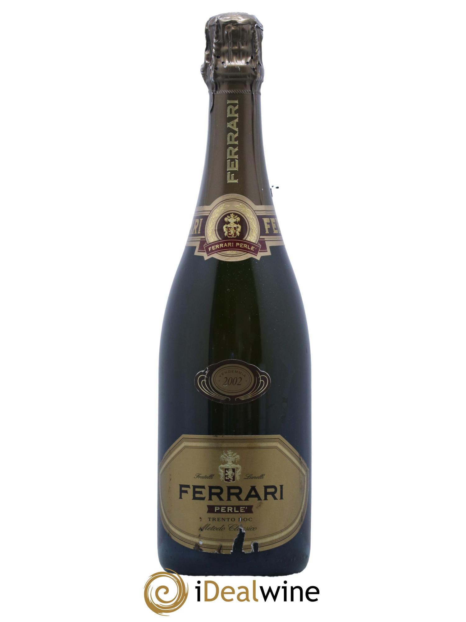 Italie Trento DOC Metodo Classico Perle Ferrari 2002 - Lot de 1 bouteille - 0