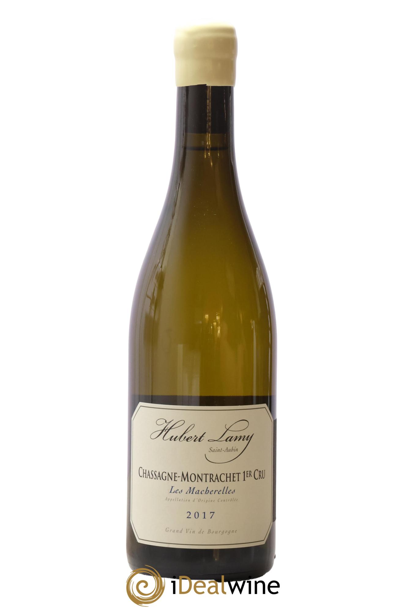 Chassagne-Montrachet 1er Cru Les Macherelles Hubert Lamy 2017 - Posten von 1 Flasche - 0