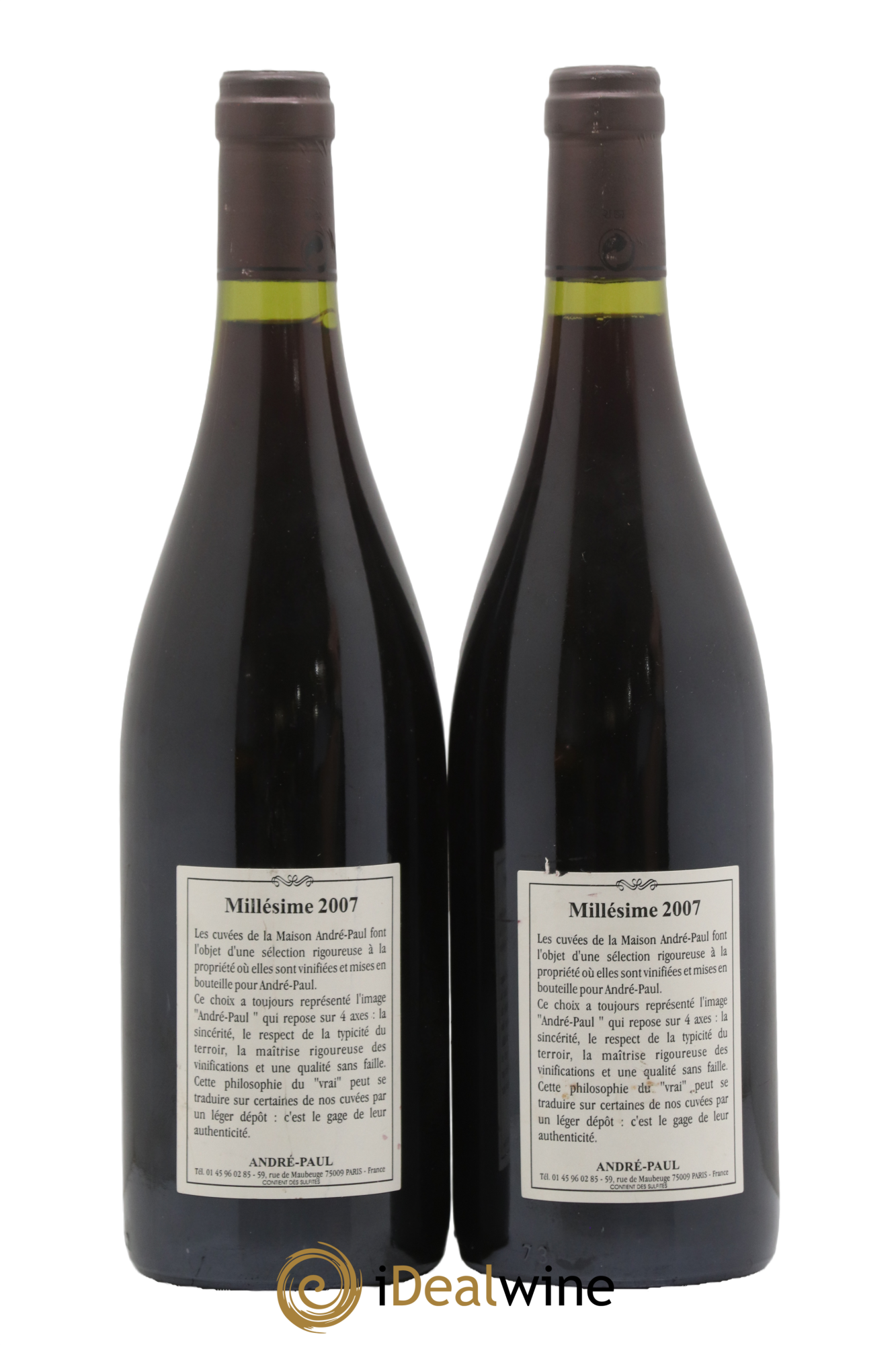 Côte-Rôtie La Pierre à Jules Barge (Domaine) 2007 - Lot de 2 bouteilles - 1