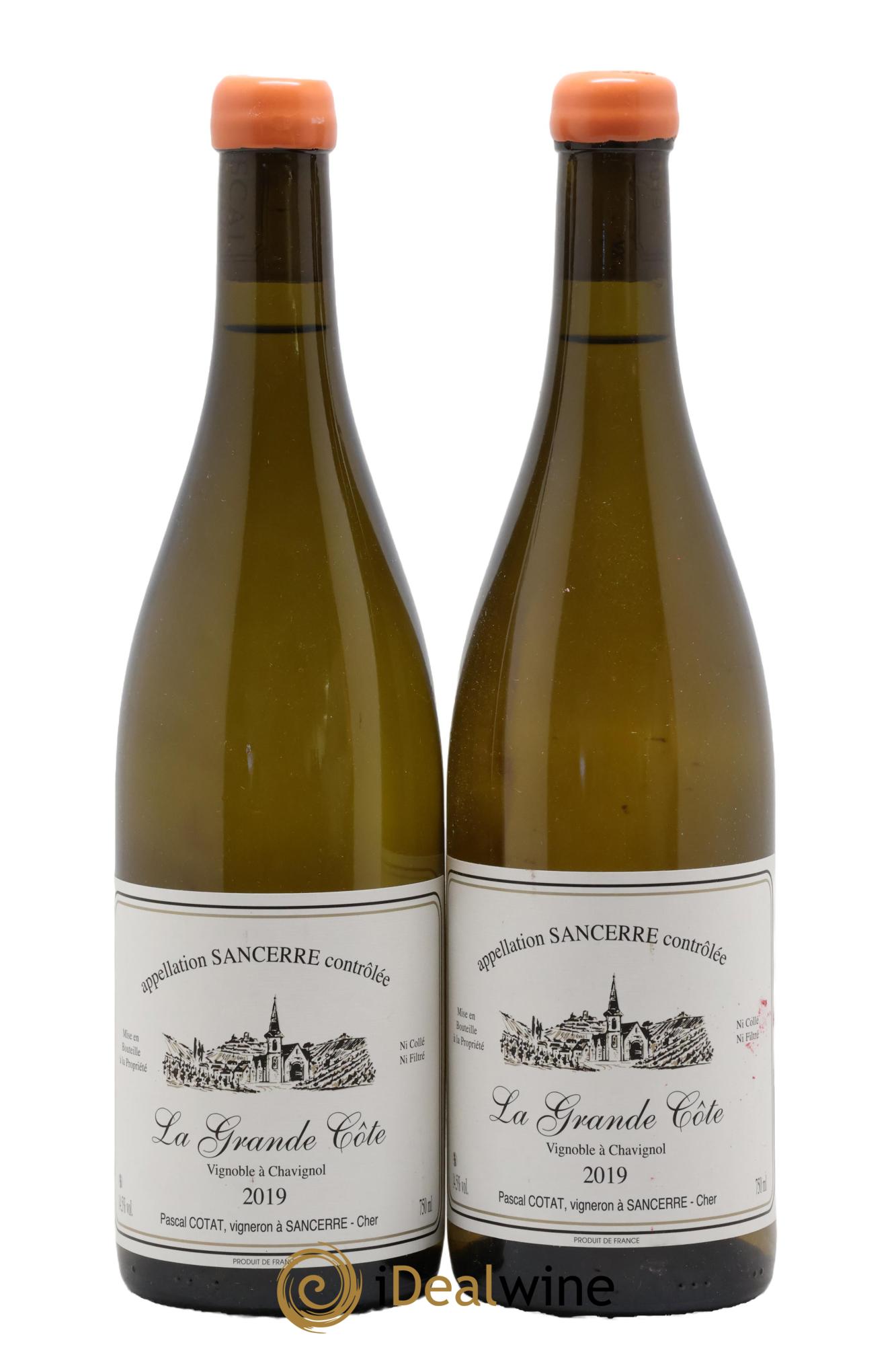 Sancerre La Grande Côte Pascal Cotat 2019 - Posten von 2 Flaschen - 0