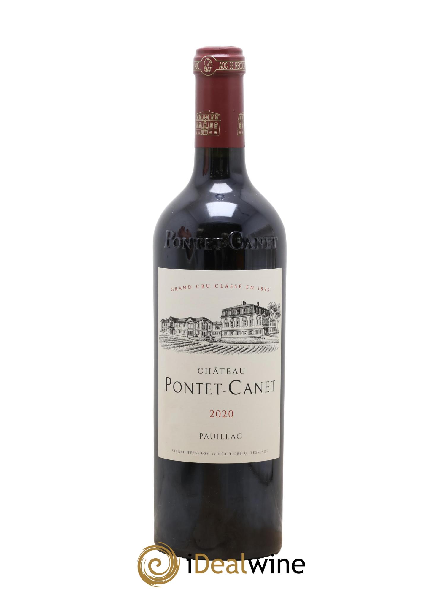 Château Pontet Canet 5ème Grand Cru Classé 2020 - Posten von 1 Flasche - 0