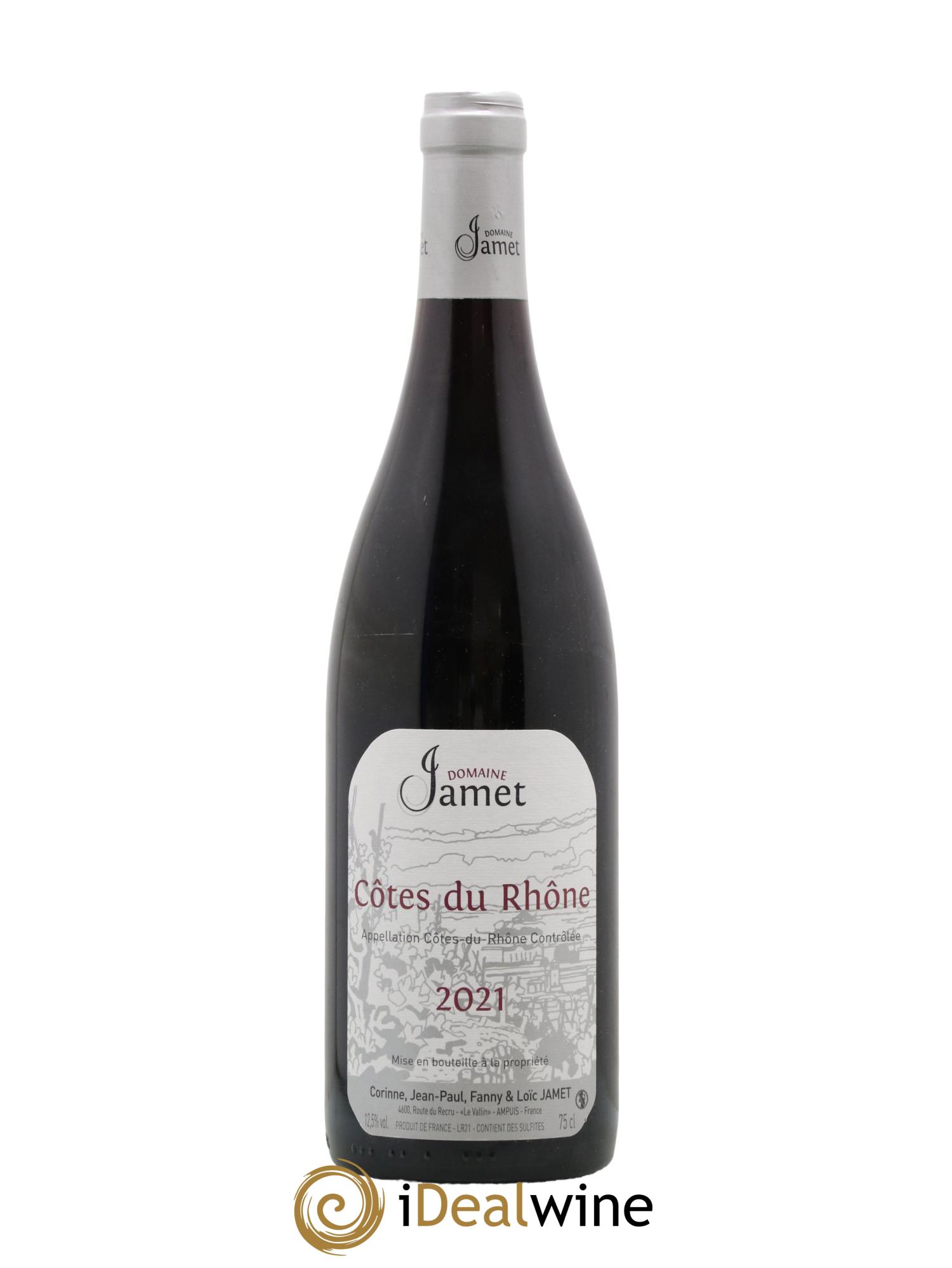 Côtes-du-Rhône Jamet (Domaine) 2021 - Lotto di 1 bottiglia - 0