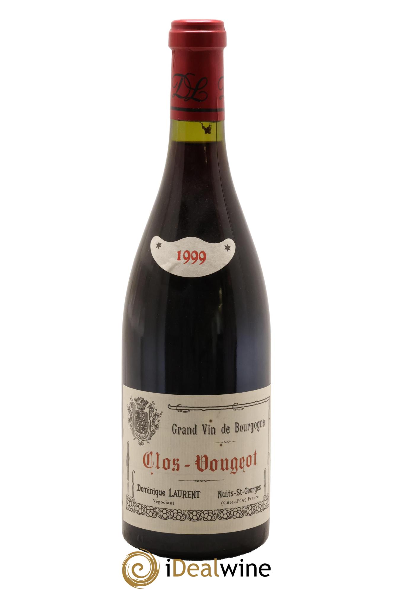 Clos de Vougeot Grand Cru Dominique Laurent 1999 - Lot de 1 bouteille - 0